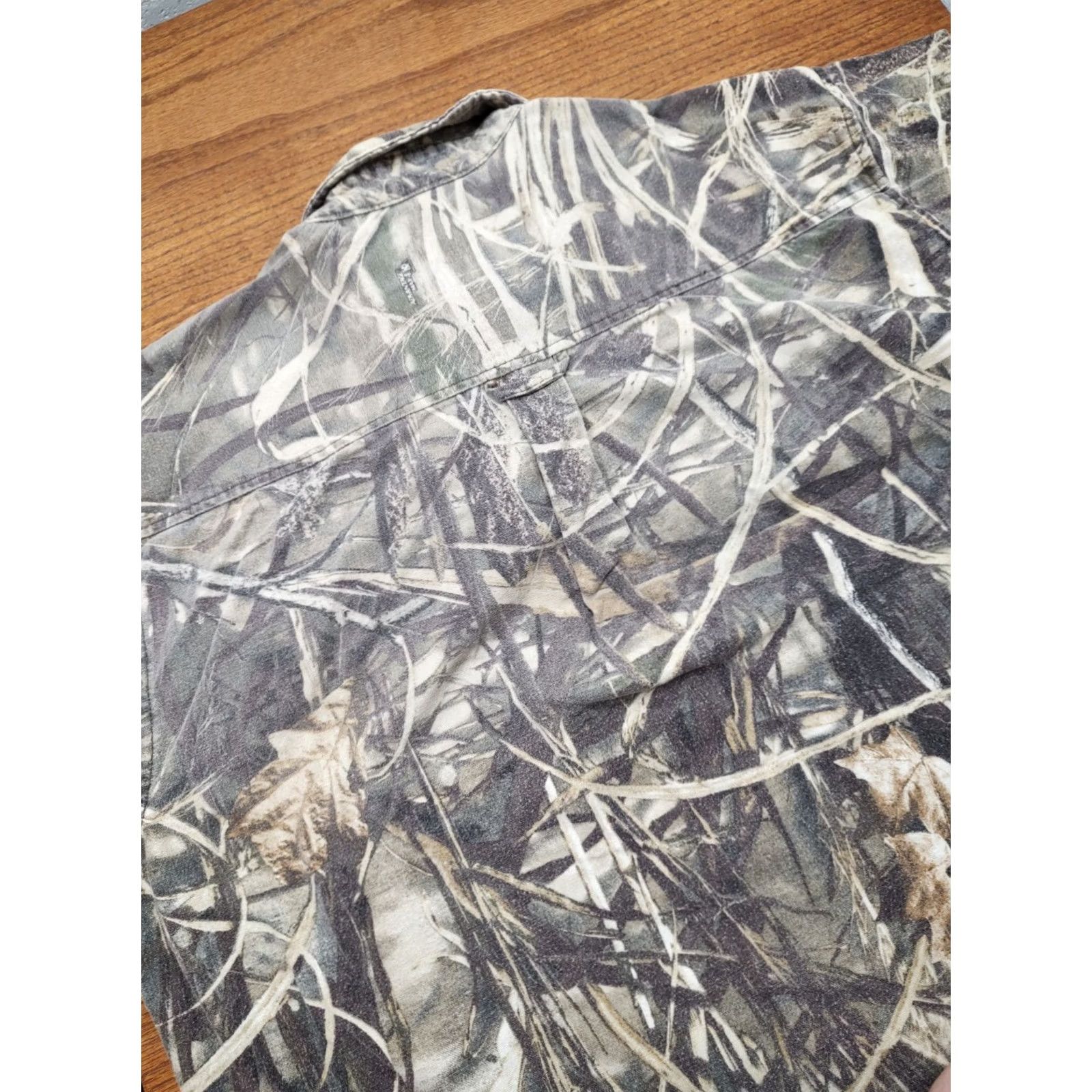 Vintage VINTAGE Whitewater Outdoors Hunting Shirt Mens XL Camo Button-Up Long Sleeve 52” Size US XL / EU 56 / 4 - 4 Thumbnail