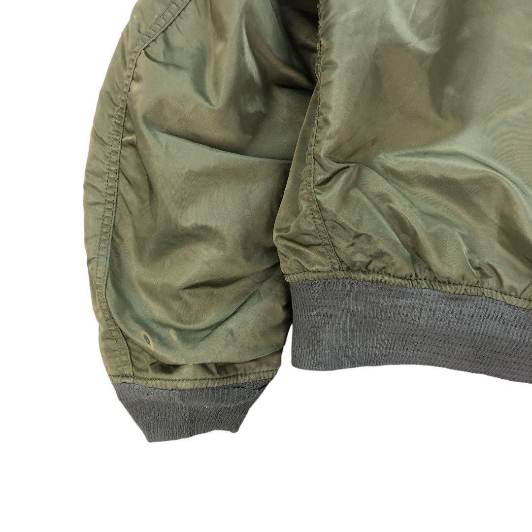 Alpha Industries Vintage ALPHA Made In Usa USAF MA-1 Bomber Jacket #4878-37 Size US L / EU 52-54 / 3 - 19 Thumbnail