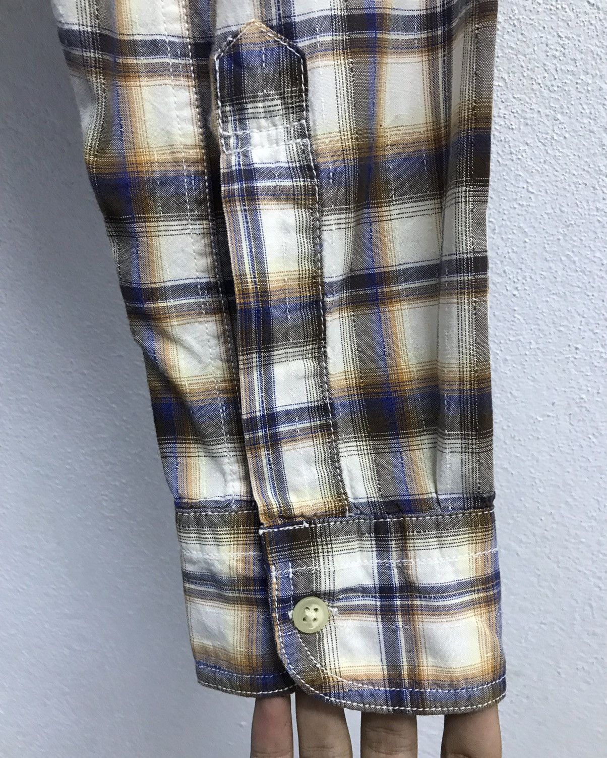 Kansai Yamamoto × Vintage Vintage Kansai Jeans Long Sleeve Shirt Button Up Size US L / EU 52-54 / 3 - 8 Thumbnail