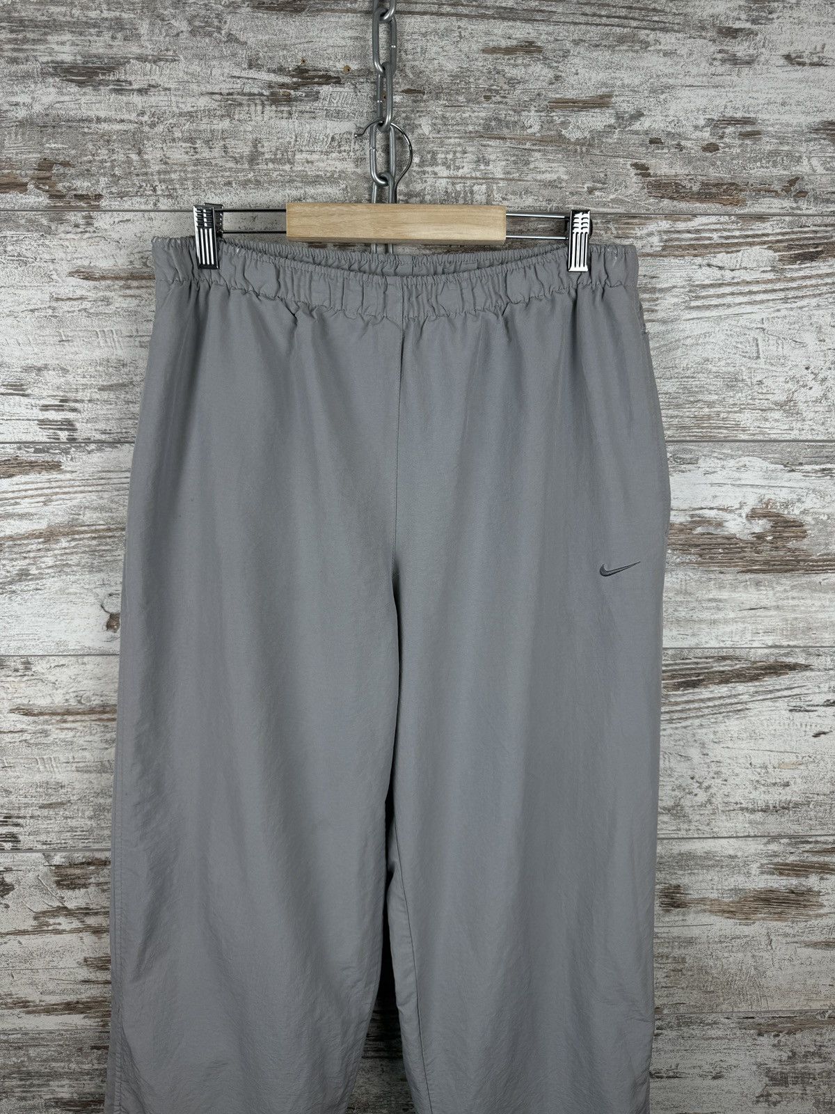 Nike × Vintage Mens Vintage Nike drill pants swoosh sweatpants y2k rare Size US 34 / EU 50 - 3 Thumbnail