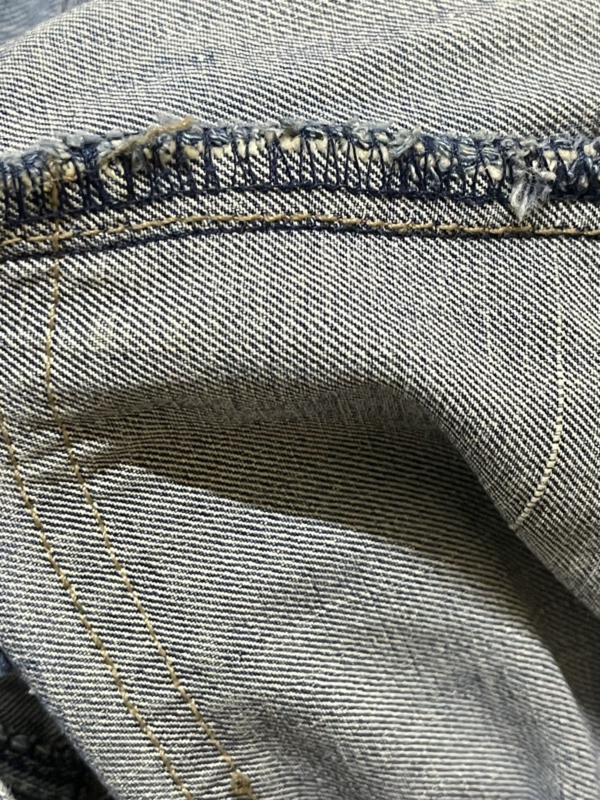 14th Addiction Vintage Japanese Brand Bush Pants Faded Wash Flare Jeans Size US 28 / EU 44 - 9 Thumbnail