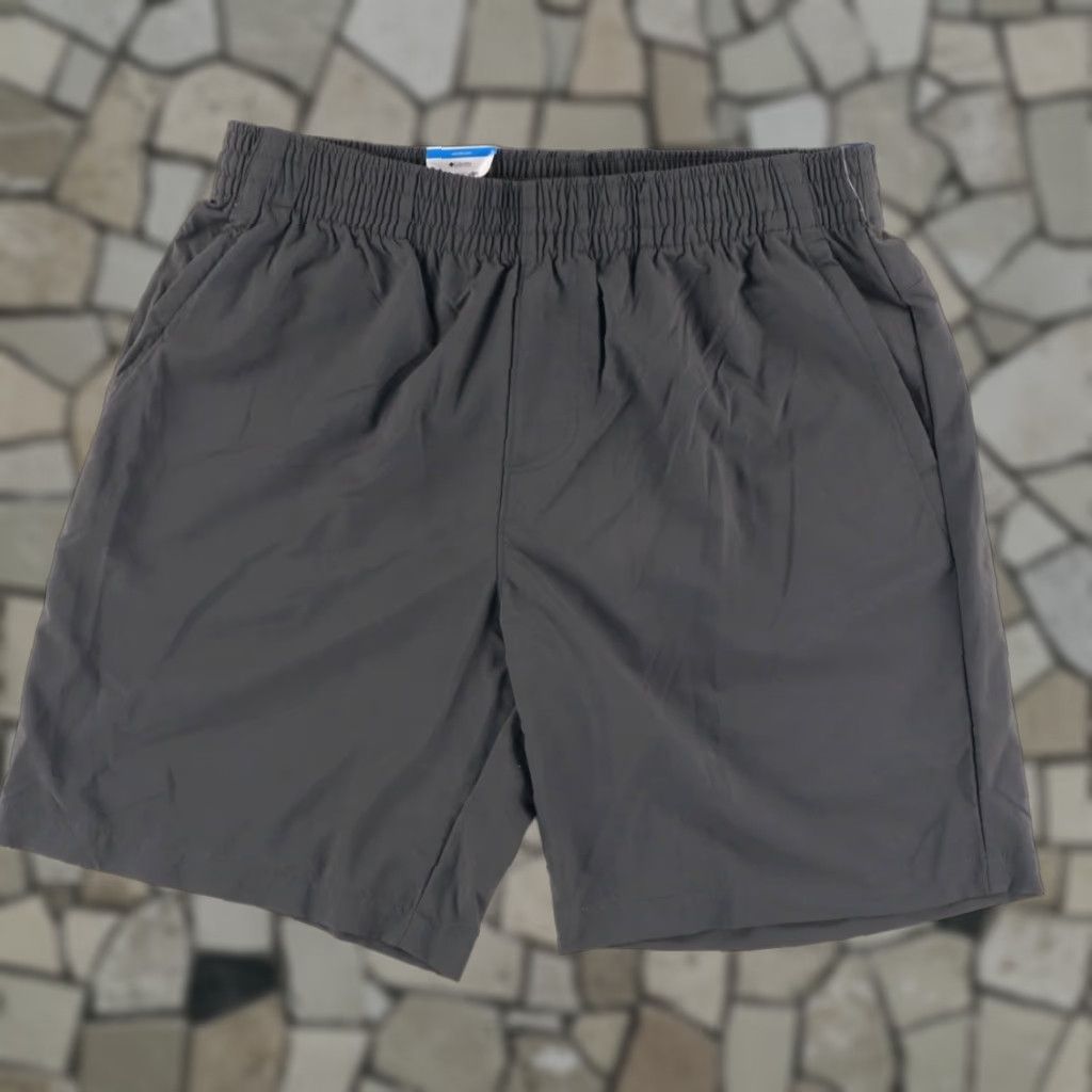 Vintage Columbia Sandlake EXS Water Nylon Shorts Charcoal Men's L Size US 33 - 1 Thumbnail