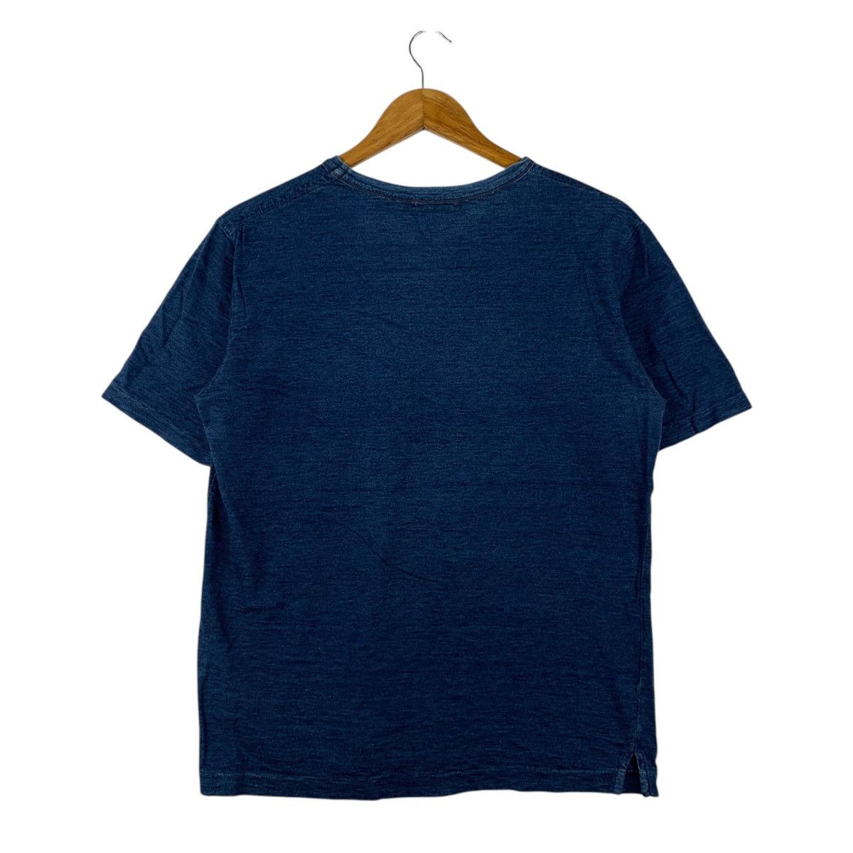 45rpm × Japanese Brand × Vintage Vintage 45 RPM Japanese Brand Casualwear IndigoPlain T-Shirt Size US S / EU 44-46 / 1 - 2 Thumbnail