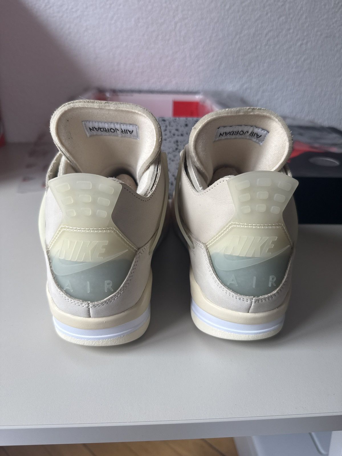 Jordan Brand × Off-White Air Jordan 4 Retro SP Off White Sail Size US 8.5 / EU 41-42 - 6 Thumbnail
