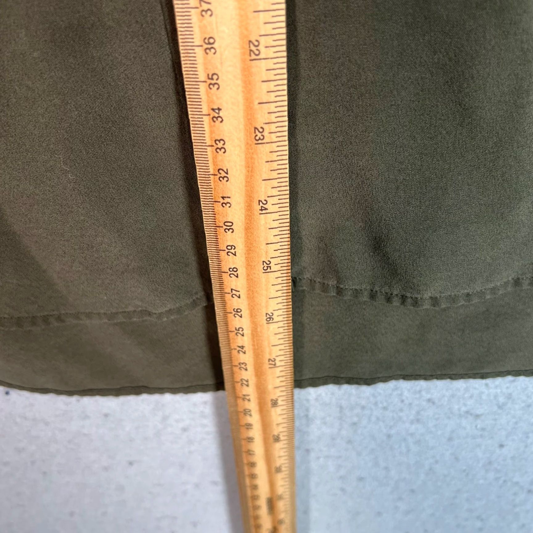 Uniqlo Uniqlo Womens Long Sleeve Button-Up Shirt XS Green Casual Pockets 2010s Size XS / US 0-2 / IT 36-38 - 6 Thumbnail