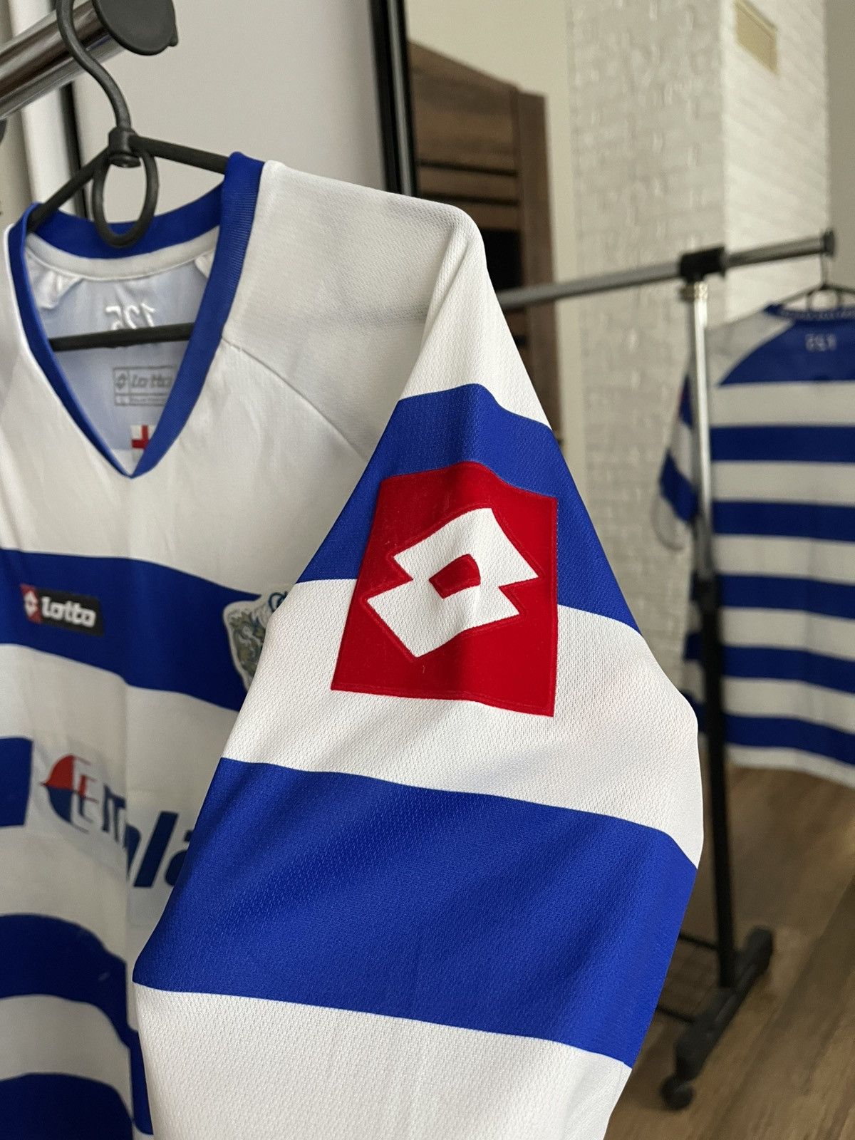 Lotto Sport 2011/2012 Queens Park Rangers Lotto Soccer Jersey T-Shirt Size US L / EU 52-54 / 3 - 8 Thumbnail