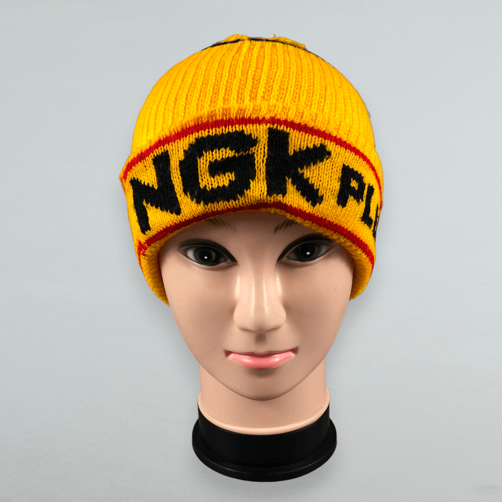 Japanese Brand × Vintage Vintage NGK Plug Beanie Size ONE SIZE - 1 Thumbnail
