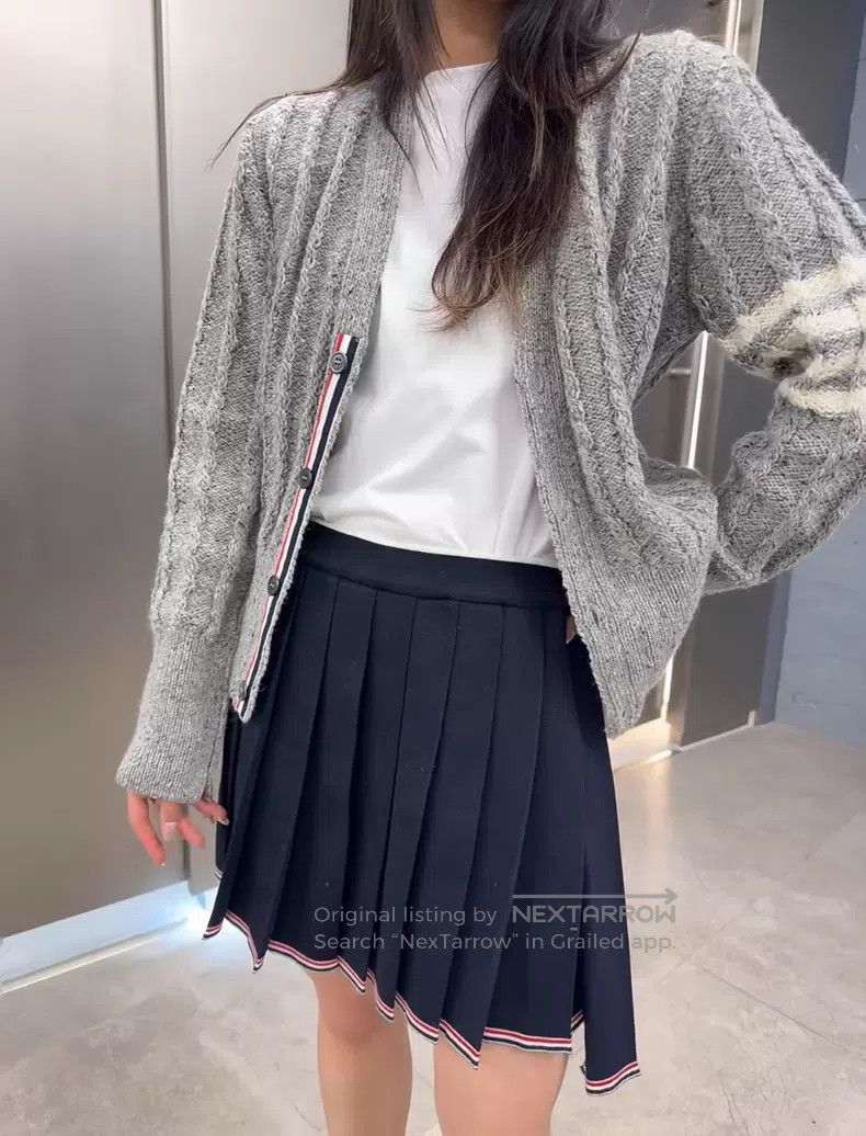 Thom Browne Thom Browne Cardigan Size US L / EU 52-54 / 3 - 9 Thumbnail