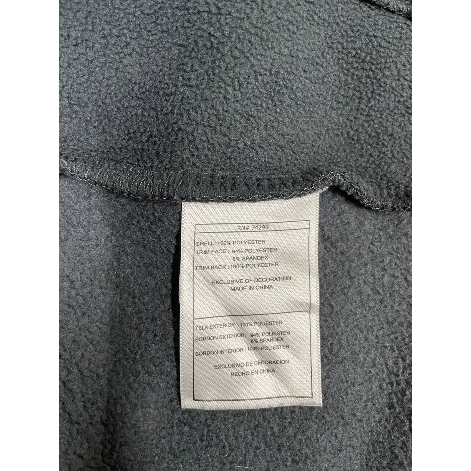 Reebok Vintage Reebok Black Full Zip Fleece Hoodie Jacket Size M Size US M / EU 48-50 / 2 - 8 Thumbnail