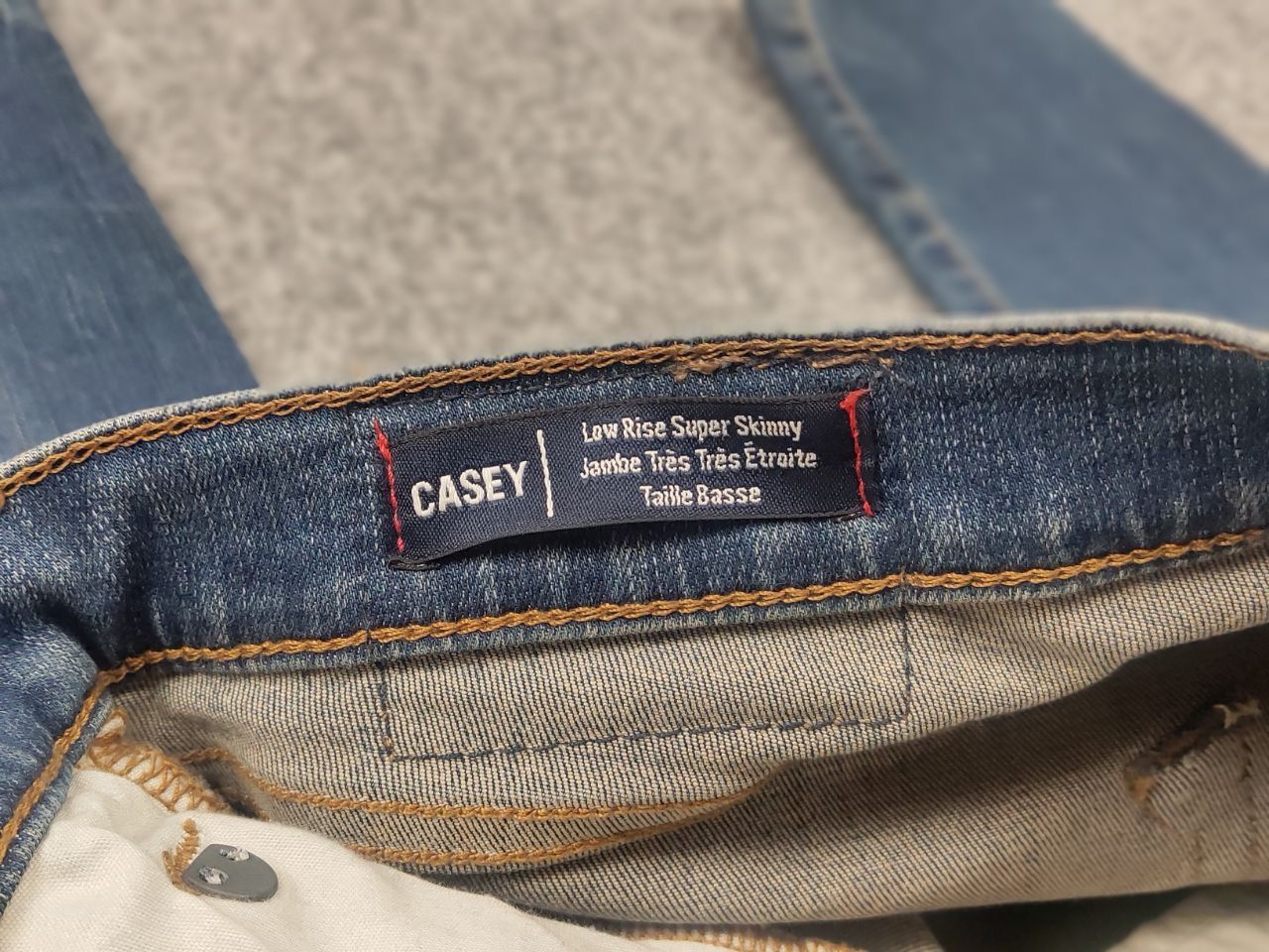 True Religion True Religion Vintage Y2K casey low rise skinny Denim Jeans Size 26" / US 2 / IT 38 - 9 Thumbnail