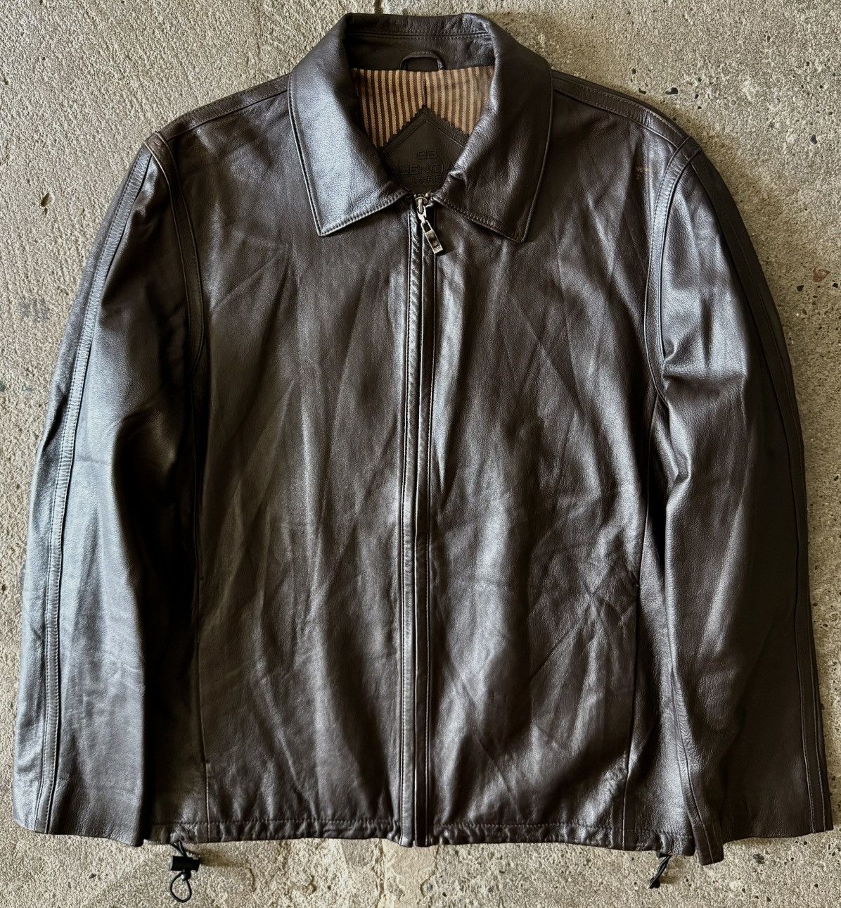 Balenciaga Balenciaga - 1997 -Nicolas Ghesquière -Zip Up Leather