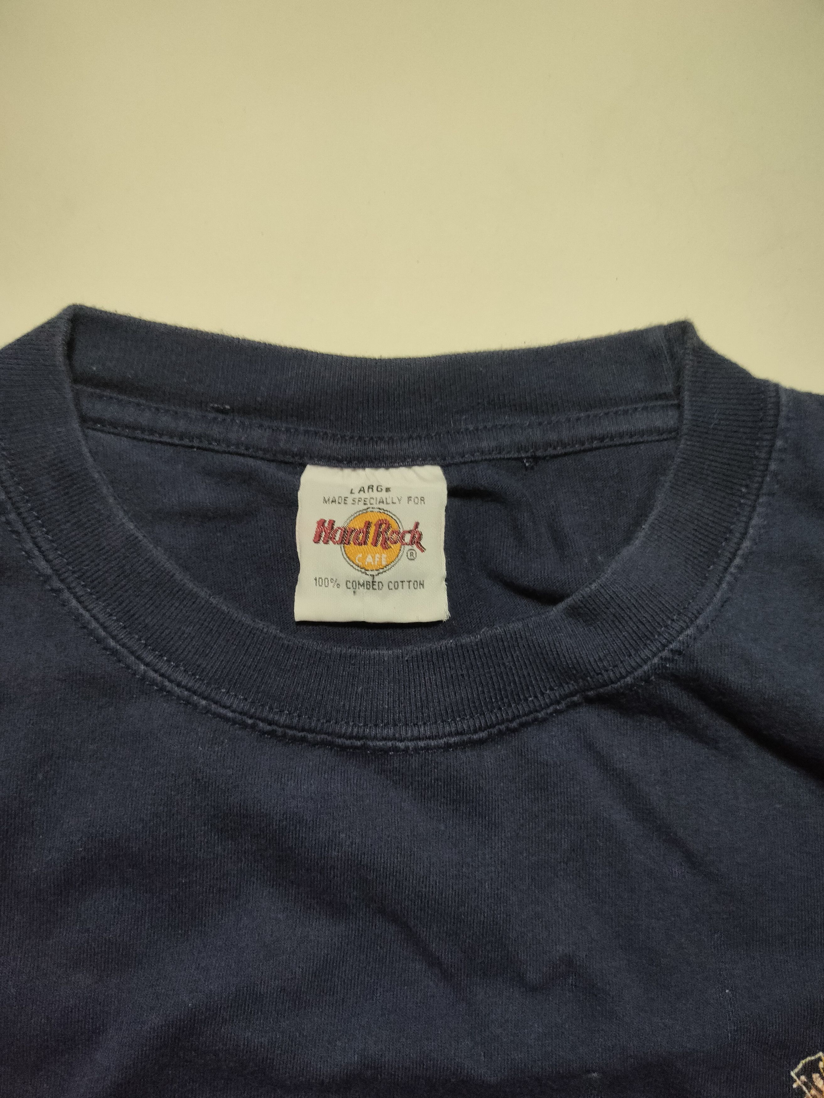 Hard Rock Cafe × Vintage Vintage Hard Rock t shirt Madrid y2k SAVE THE PLANET 🌎 Size US L / EU 52-54 / 3 - 6 Thumbnail