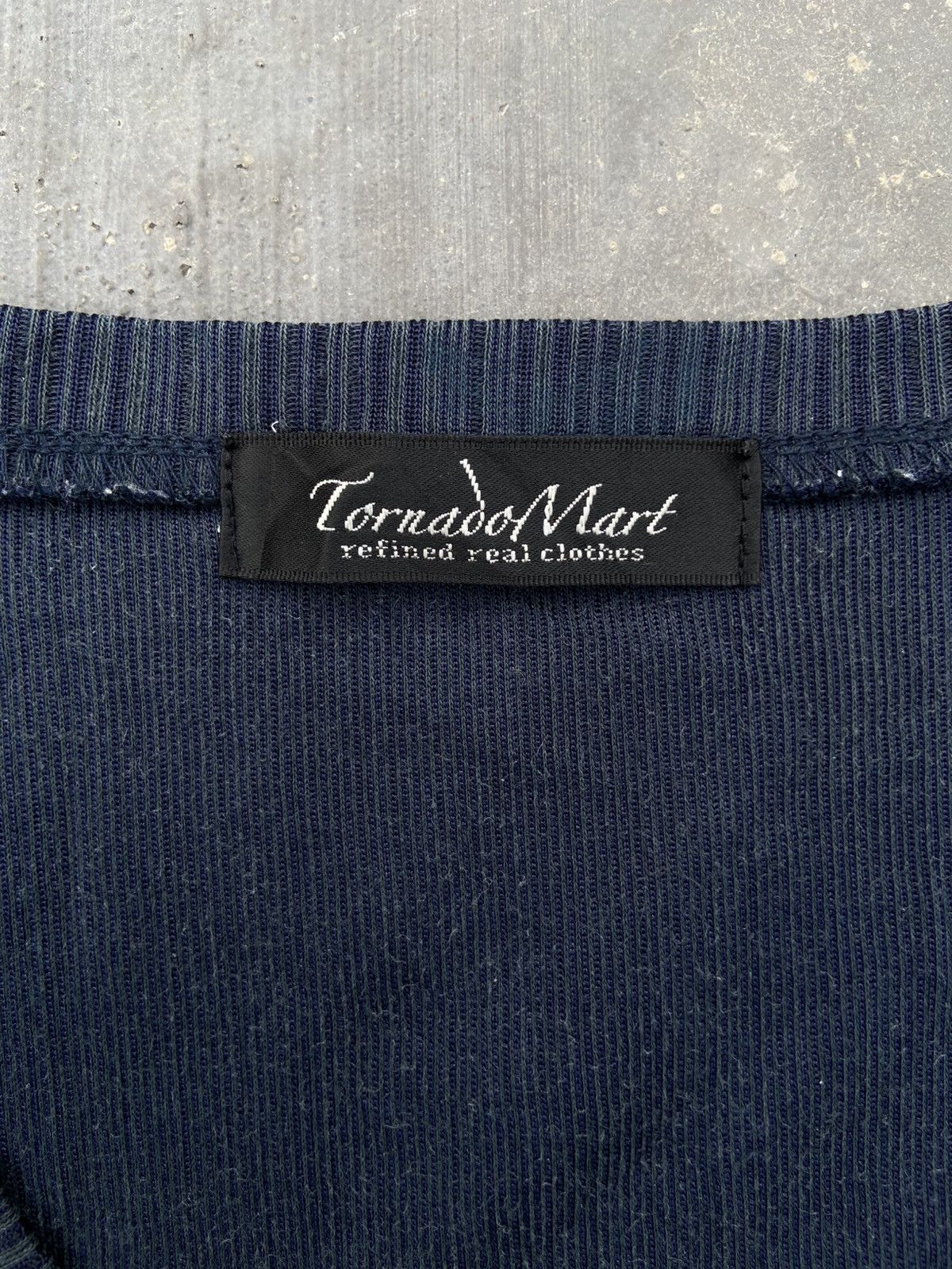 If Six Was Nine × Le Grande Bleu (L.G.B.) × Tornado Mart Tornado Mart V Neck Tee Size US M / EU 48-50 / 2 - 3 Thumbnail