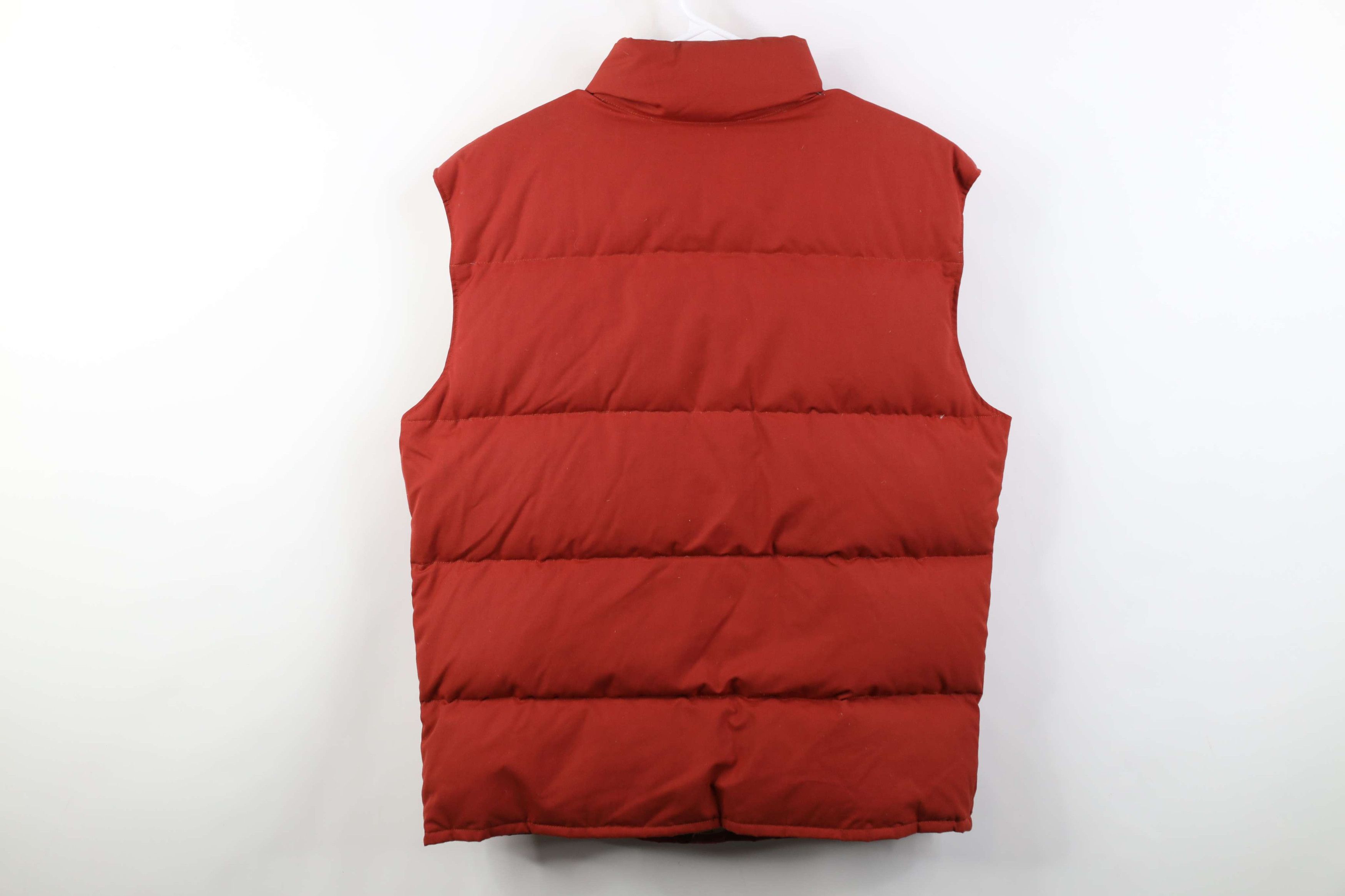 Altra Vintage 70s Altra Down Fill Puffer Vest Jacket Orange USA Size US L / EU 52-54 / 3 - 17 Thumbnail