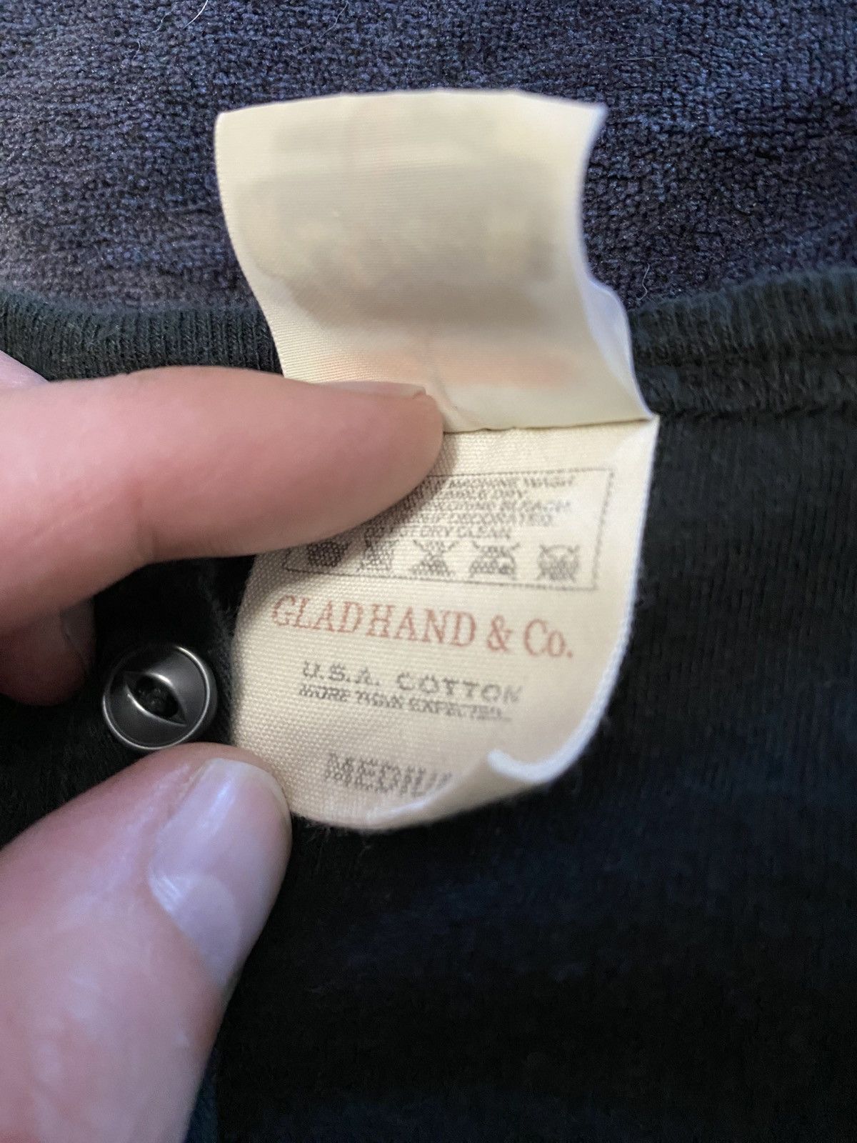 Other Glad Hand & Co. Black Shirt - Medium / Japan Size US M / EU 48-50 / 2 - 3 Thumbnail