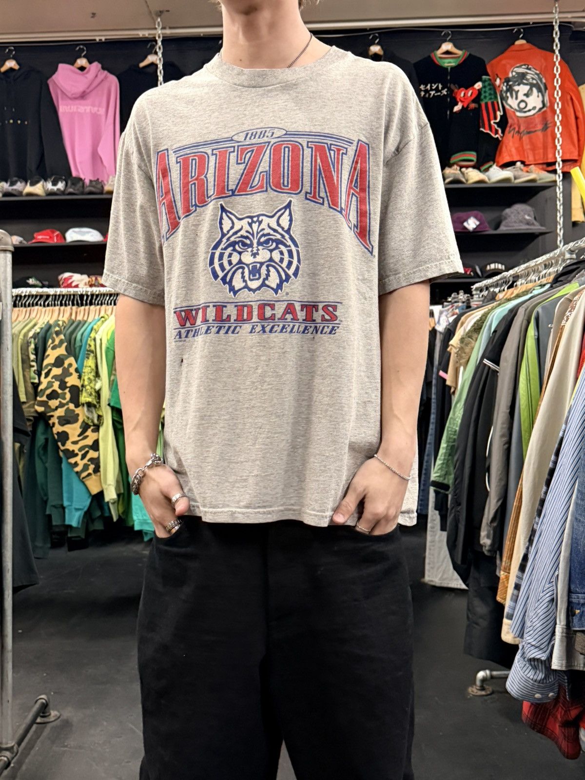 Vintage Vintage Arizona wild cats tee Size US L / EU 52-54 / 3 - 1 Thumbnail