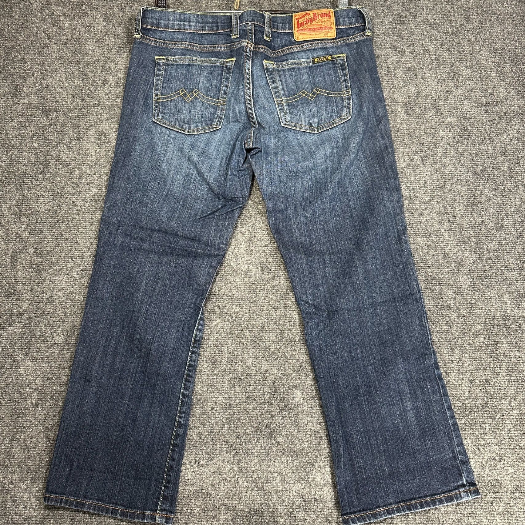 Lucky Brand Lucky Brand Jeans Cropped Womens 4 Medium Wash Cotton Blend Stretch 5-Pocket Denim Pocket Logo Size 27" / US 4 / IT 40 - 6 Thumbnail
