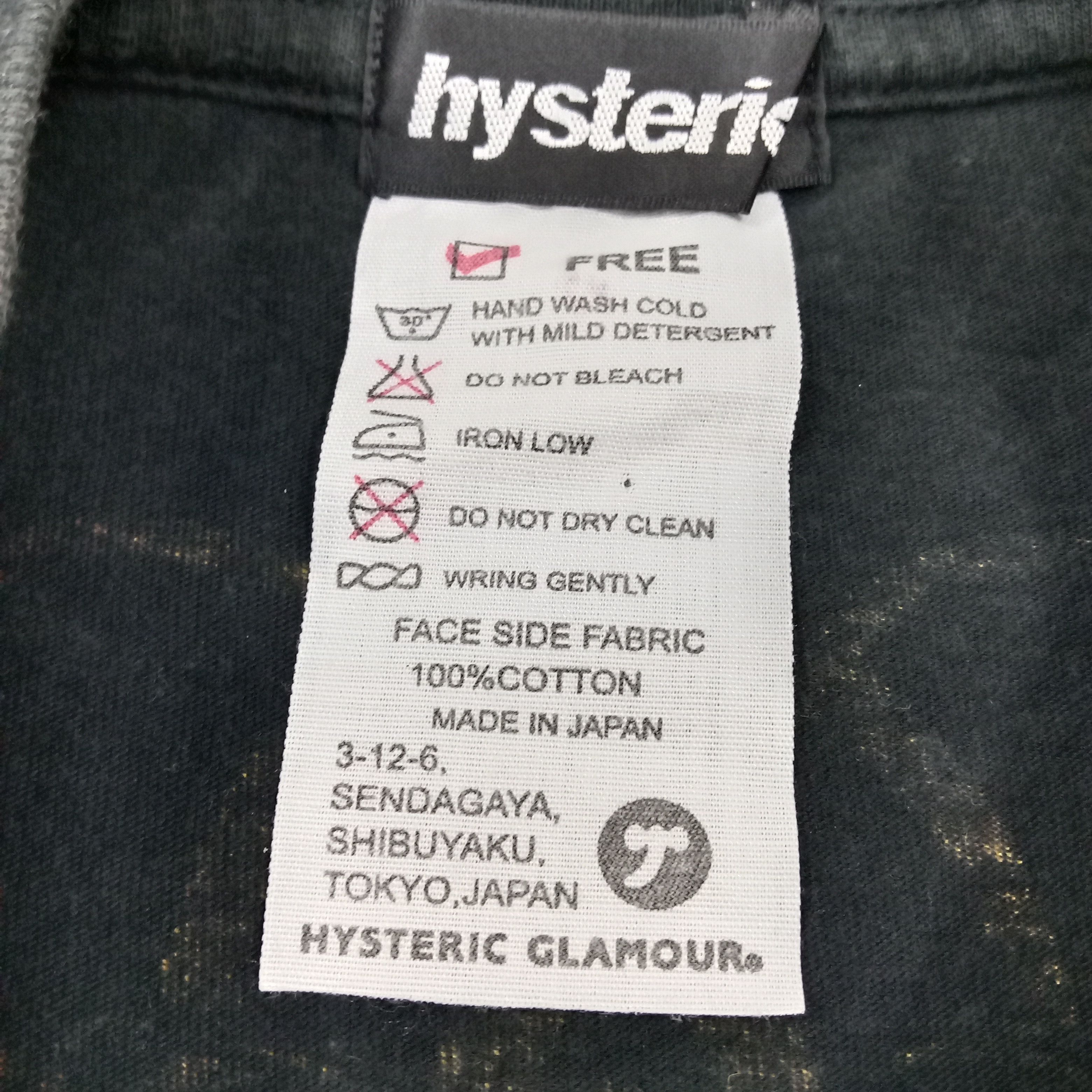 Hysteric Glamour Hysteric Glamour X Aerosmith Japanese Rock Band Tshirt Size US XS / EU 42 / 0 - 5 Thumbnail
