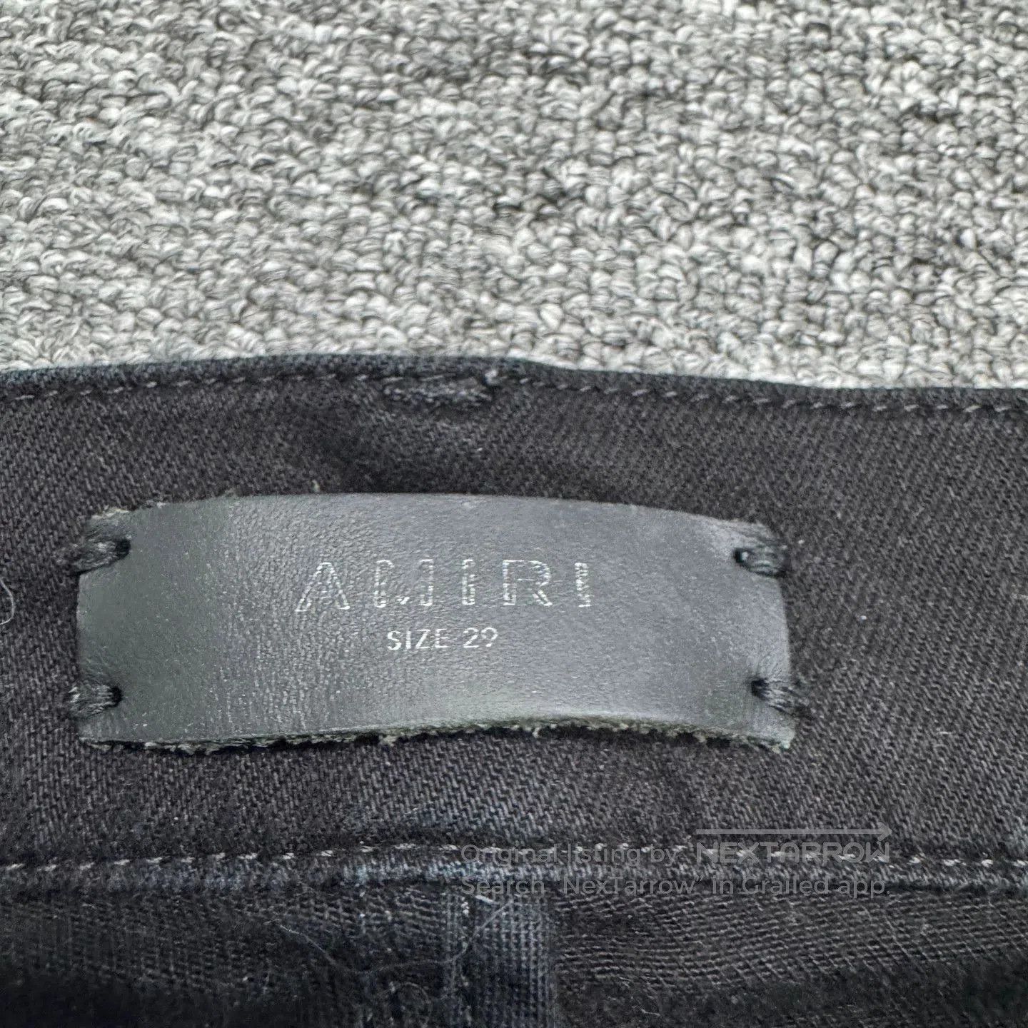 Amiri AMIRI Black Diamond Distressed Jeans. Size US 29 - 3 Thumbnail