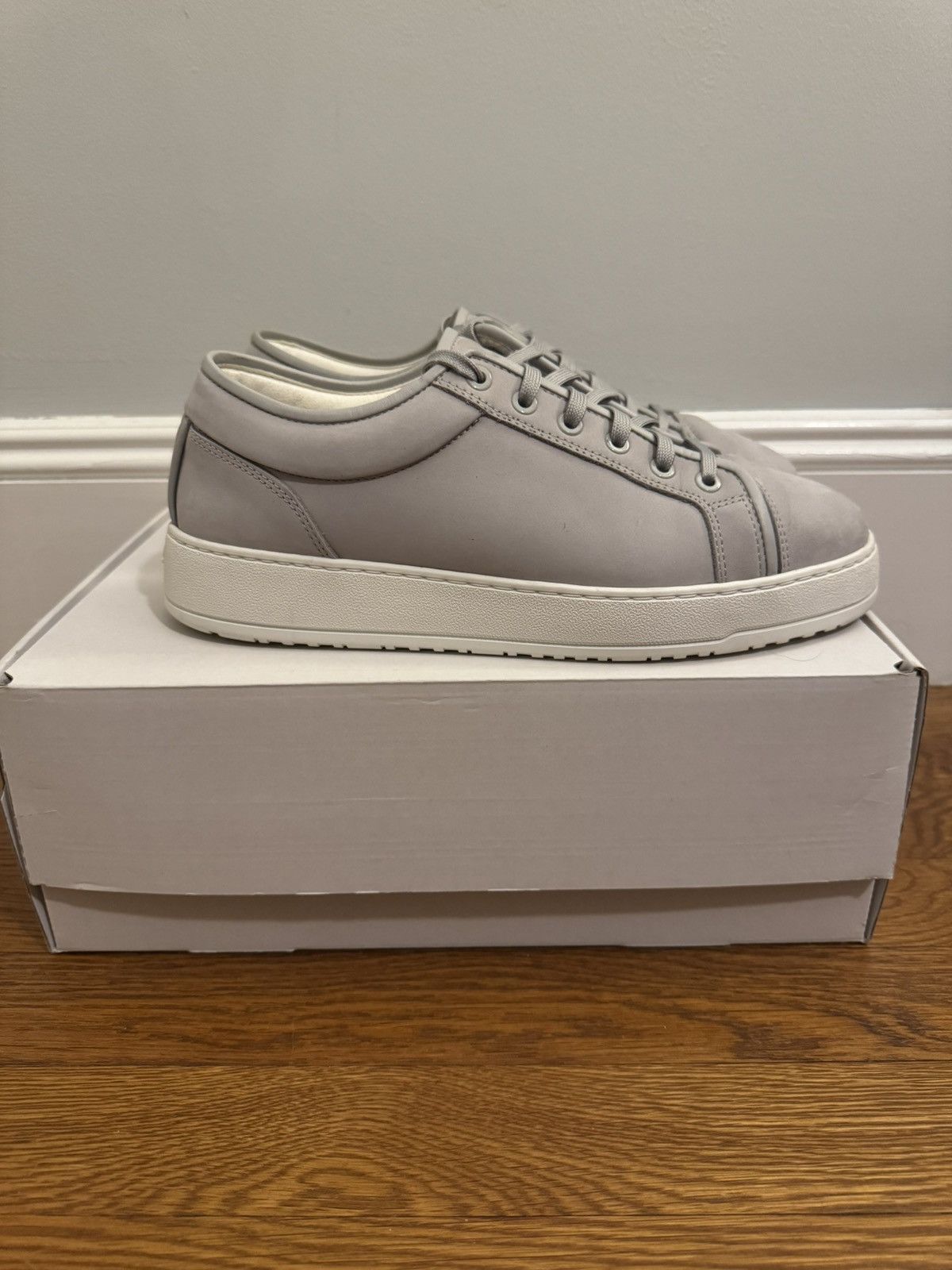 Etq ETQ - LT 01 Shades Nubuck Glacier Grey-Size: EU 42|US 9|UK 8 Size US 9 / EU 42 - 1 Thumbnail