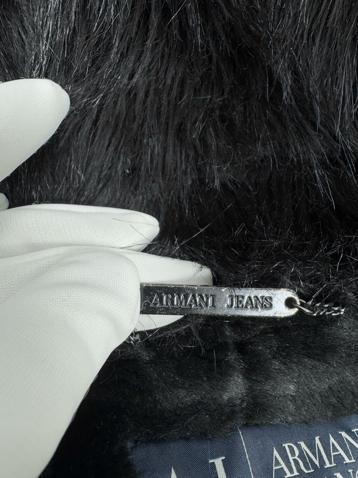Armani Armani Jeans Faux Fur Coat Belted Hooded size US2 EU38 Size XS / US 0-2 / IT 36-38 - 14 Thumbnail