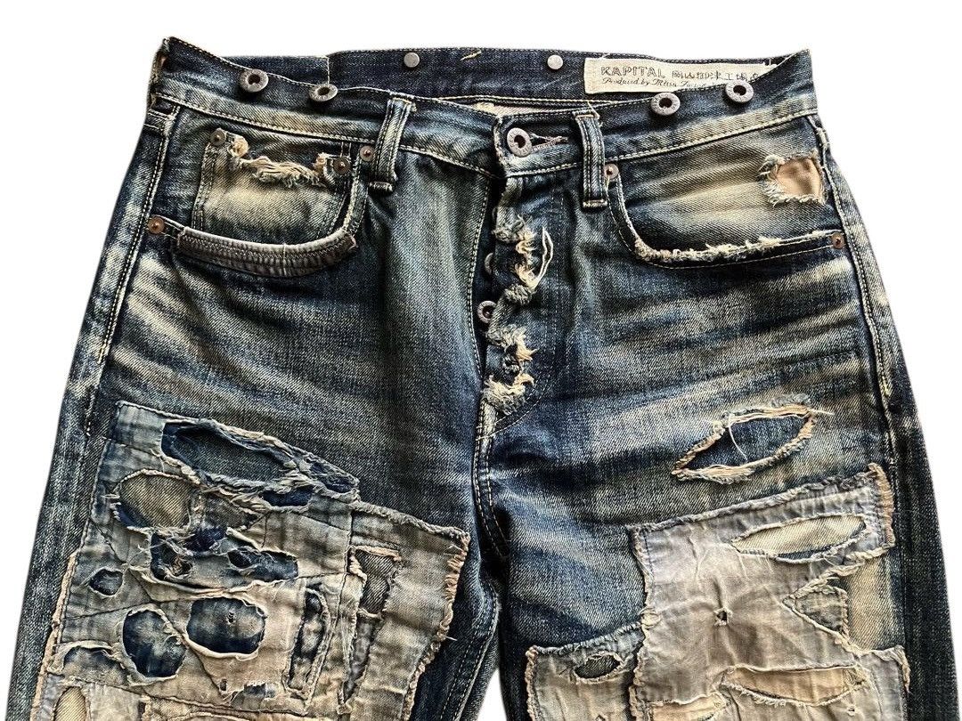 Kapital OG Kapital Repaired Boro Jeans Size US 30 / EU 46 - 8 Thumbnail