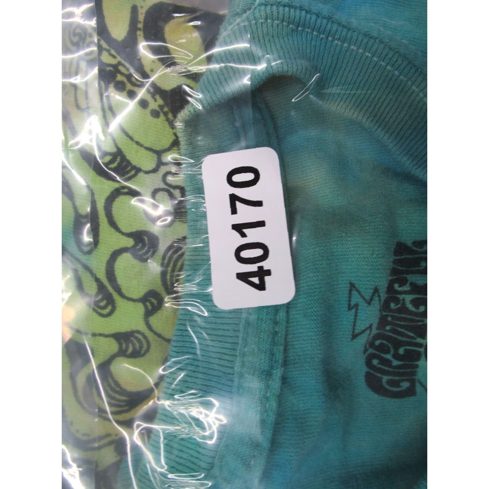 Vintage Grateful Dead Mens Small Green Tie Dye T-Shirt Short Sleeve Spring Tour 77 Retro Music Tee Size US S / EU 44-46 / 1 - 8 Thumbnail