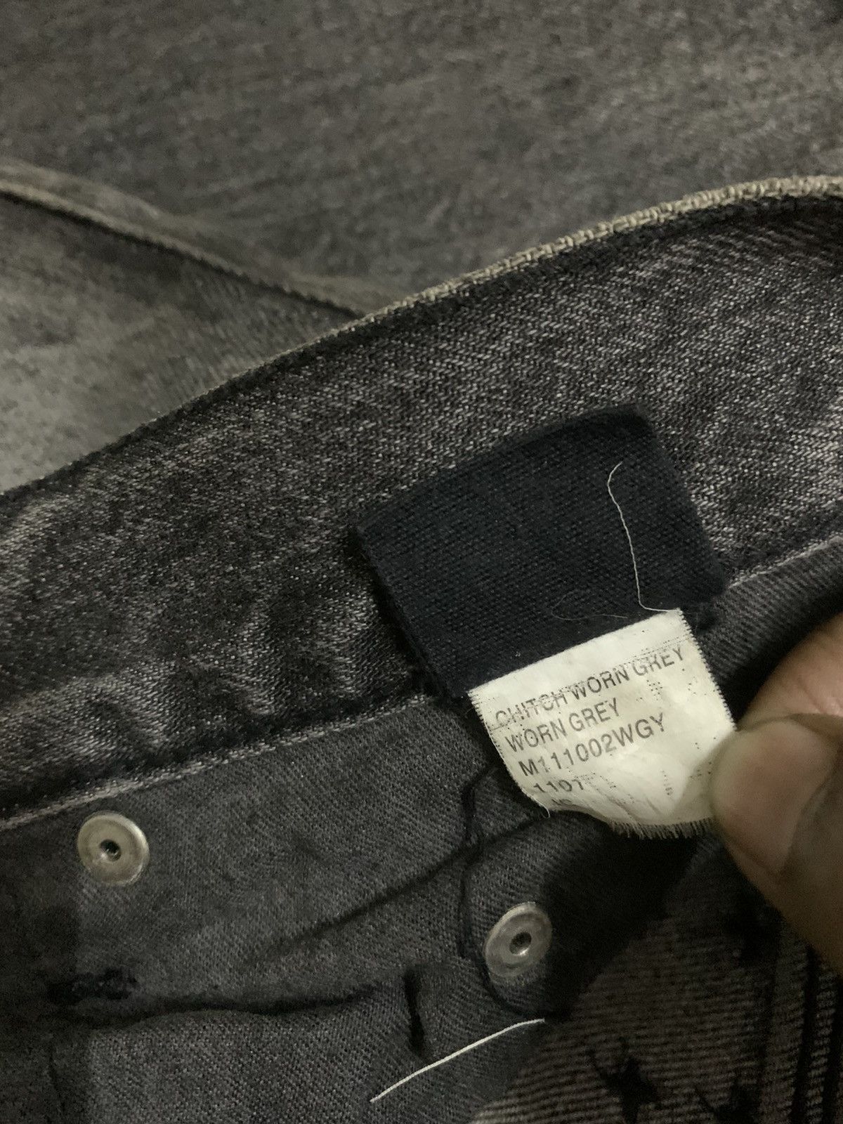 Ksubi 💥Avant-Garde Ksubi Black Denim Size US 37 - 9 Thumbnail