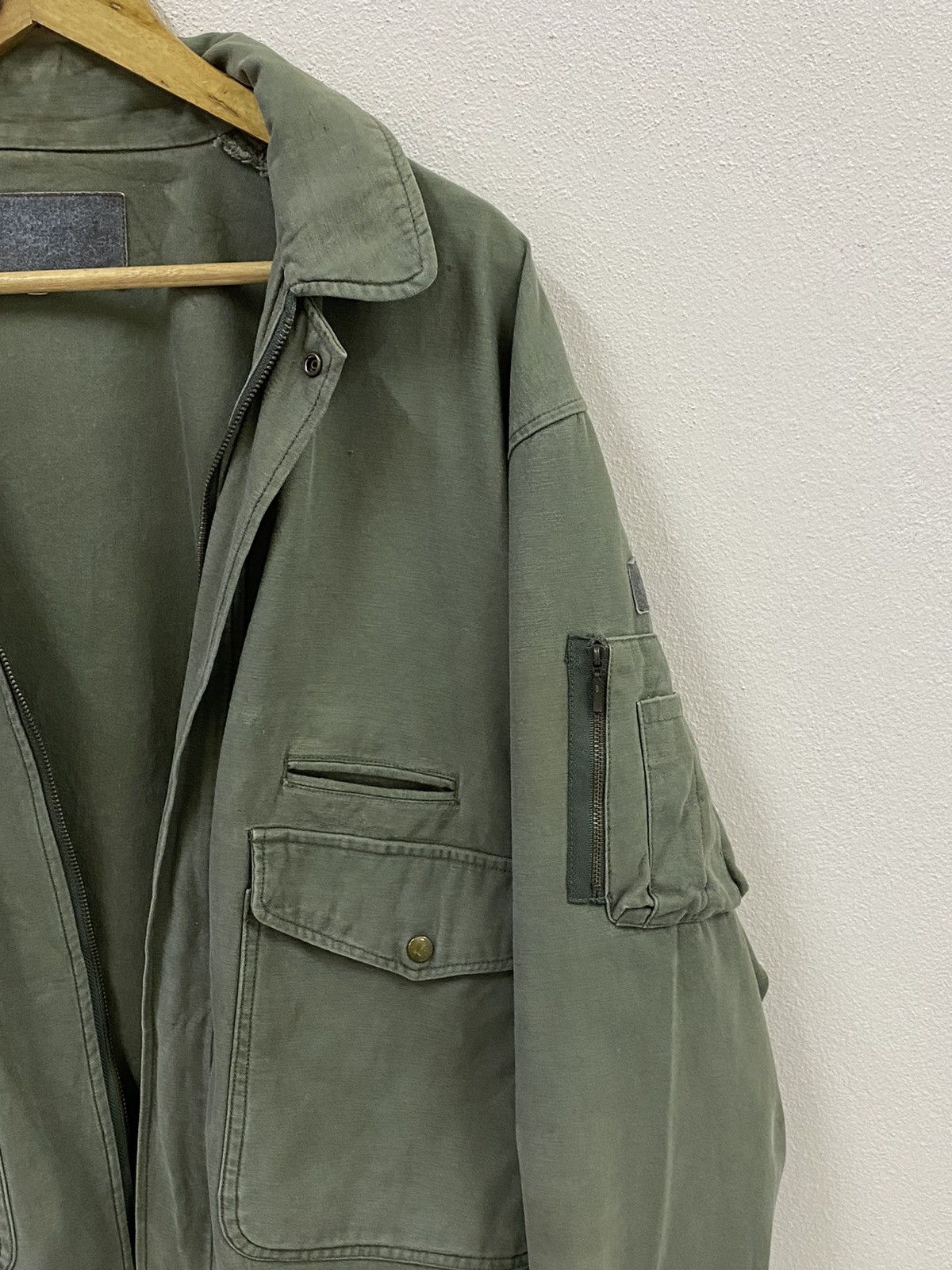 Vintage Vtg Army Military Jacket Size US L / EU 52-54 / 3 - 5 Thumbnail
