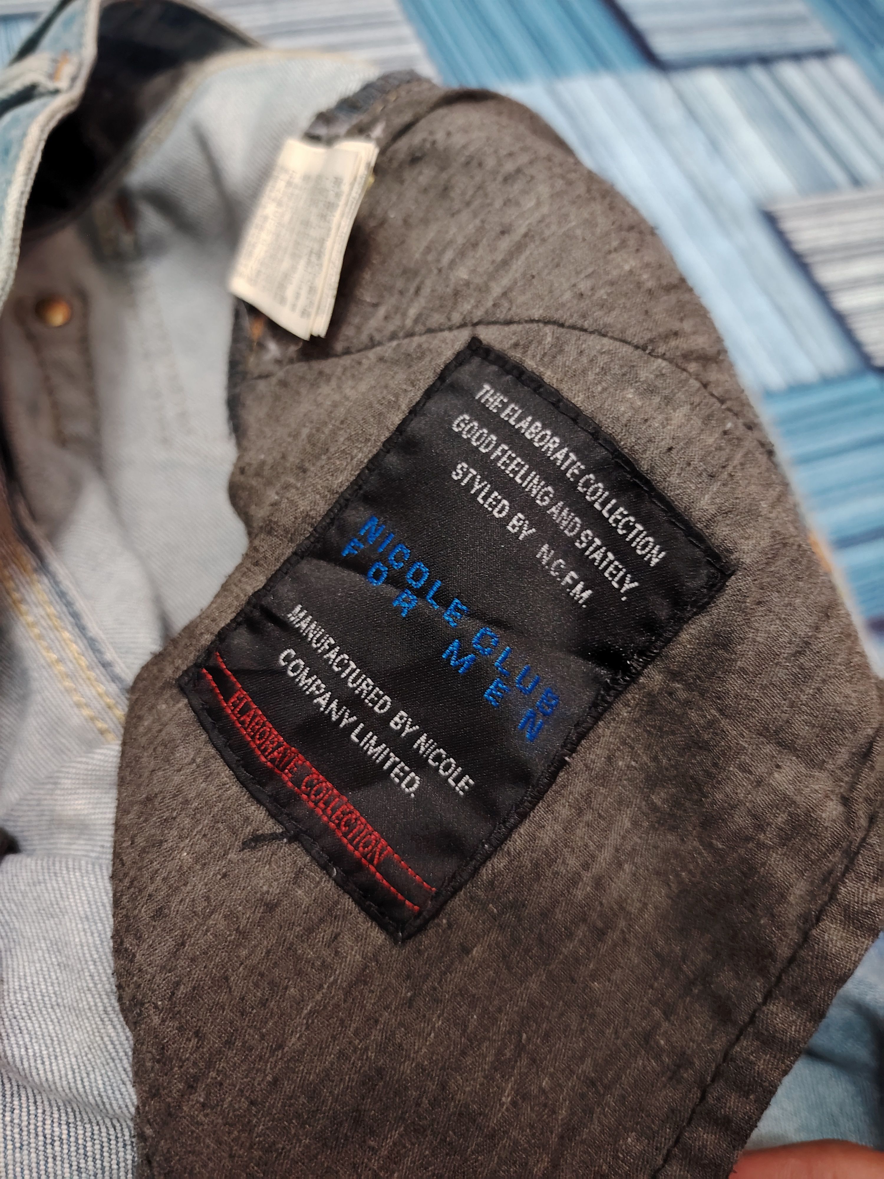 If Six Was Nine Japanese Nicole Club for men Distressed denim Flared Jeans Size US 30 / EU 46 - 7 Thumbnail