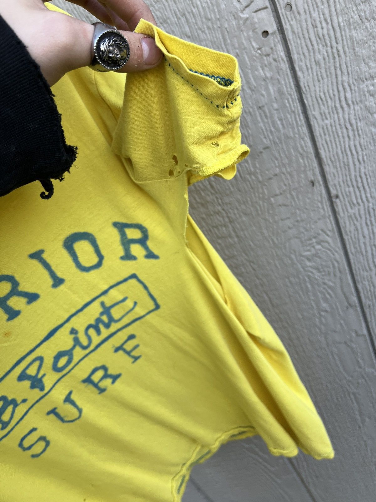 Abercrombie & Fitch Thrahsed paper thin vintage like tee Size US S / EU 44-46 / 1 - 3 Thumbnail