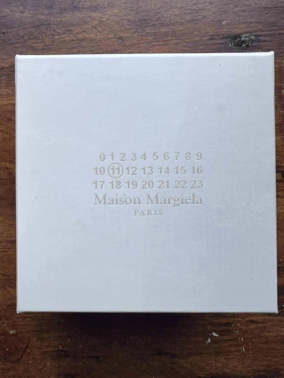 Maison Margiela Line 11 Margiela brass ‘credit card’ keyring/keychain, Italy Size ONE SIZE - 13 Thumbnail