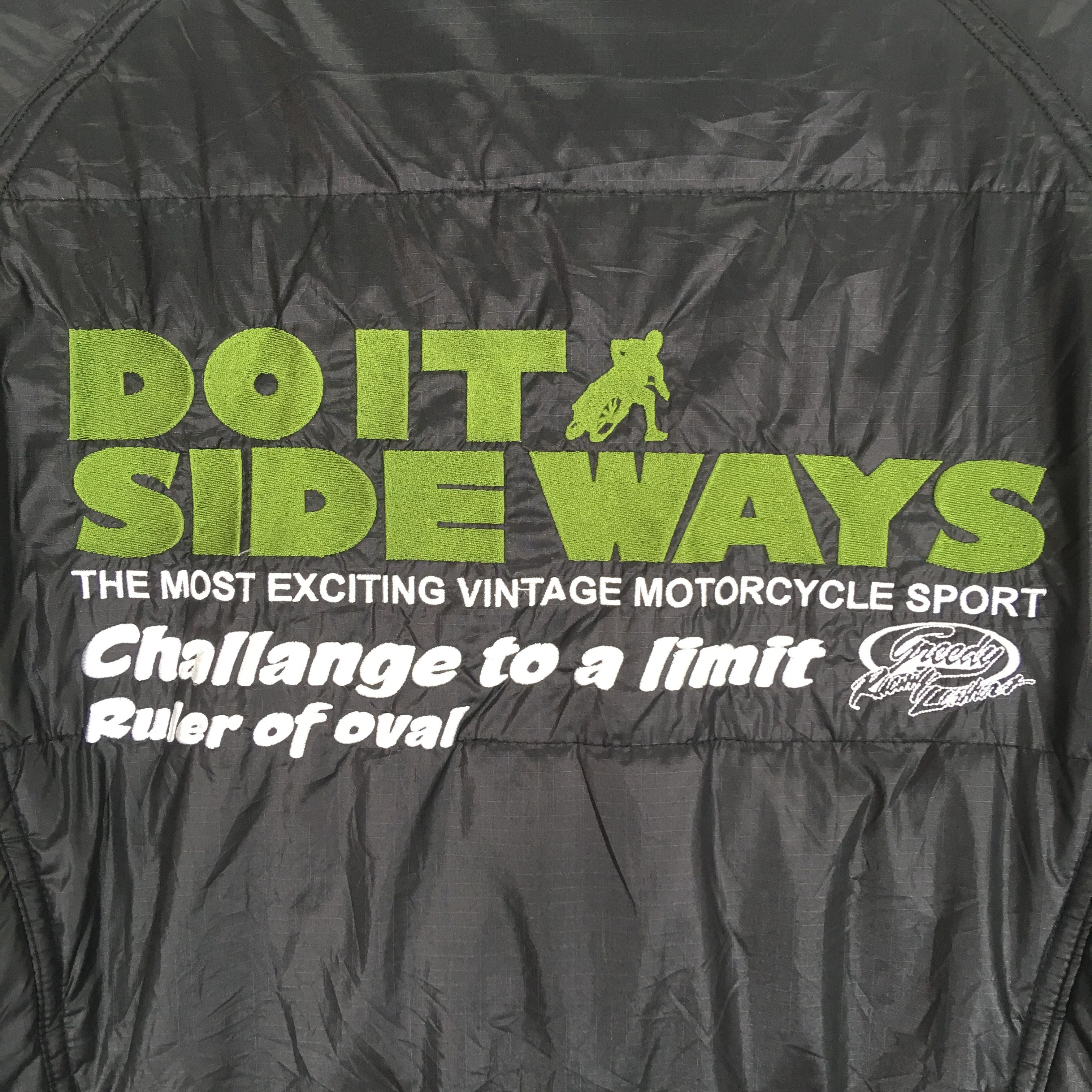 Other Vintage 90's Greedy Motorcycles Racing Thermolite Jacket Size US L / EU 52-54 / 3 - 10 Thumbnail