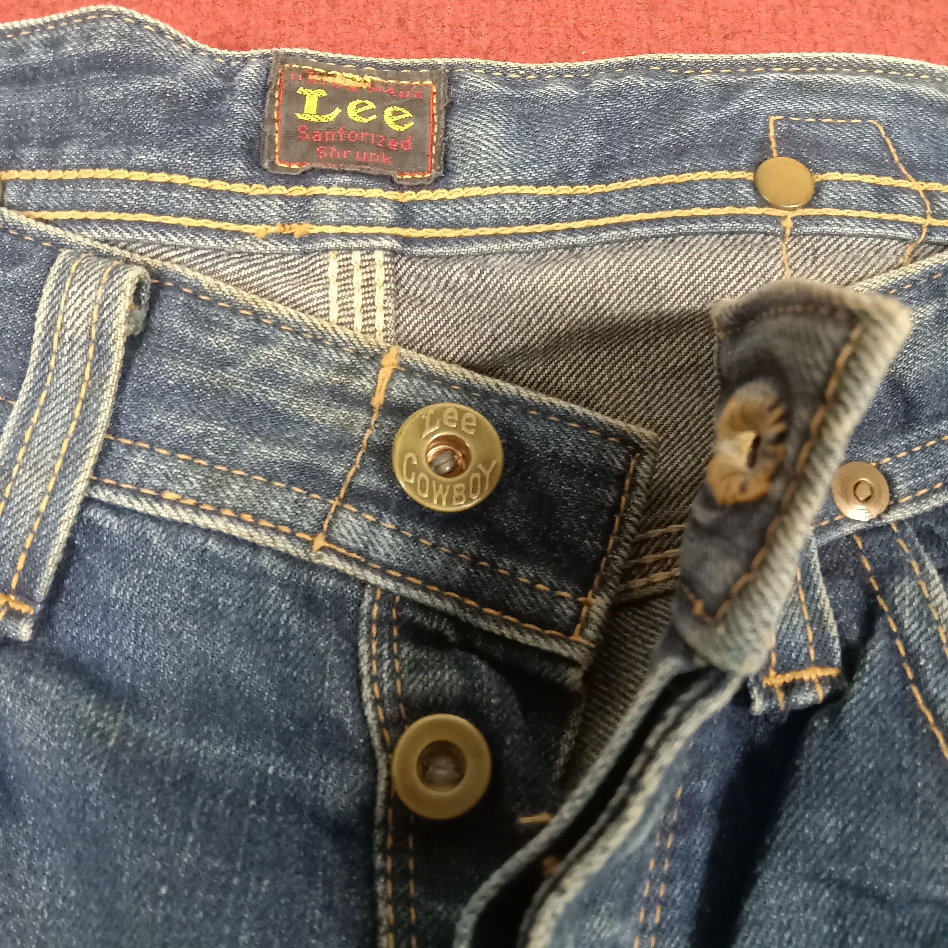 Lee Lee Streetwear Style Distressed Jeans Size US 31 - 13 Thumbnail