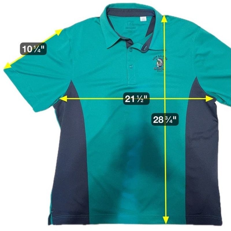 Cutter & Buck Cutter & Buck Golf Shirt 2018 US Open Shinnecock Hills Sz L Size US L / EU 52-54 / 3 - 10 Thumbnail