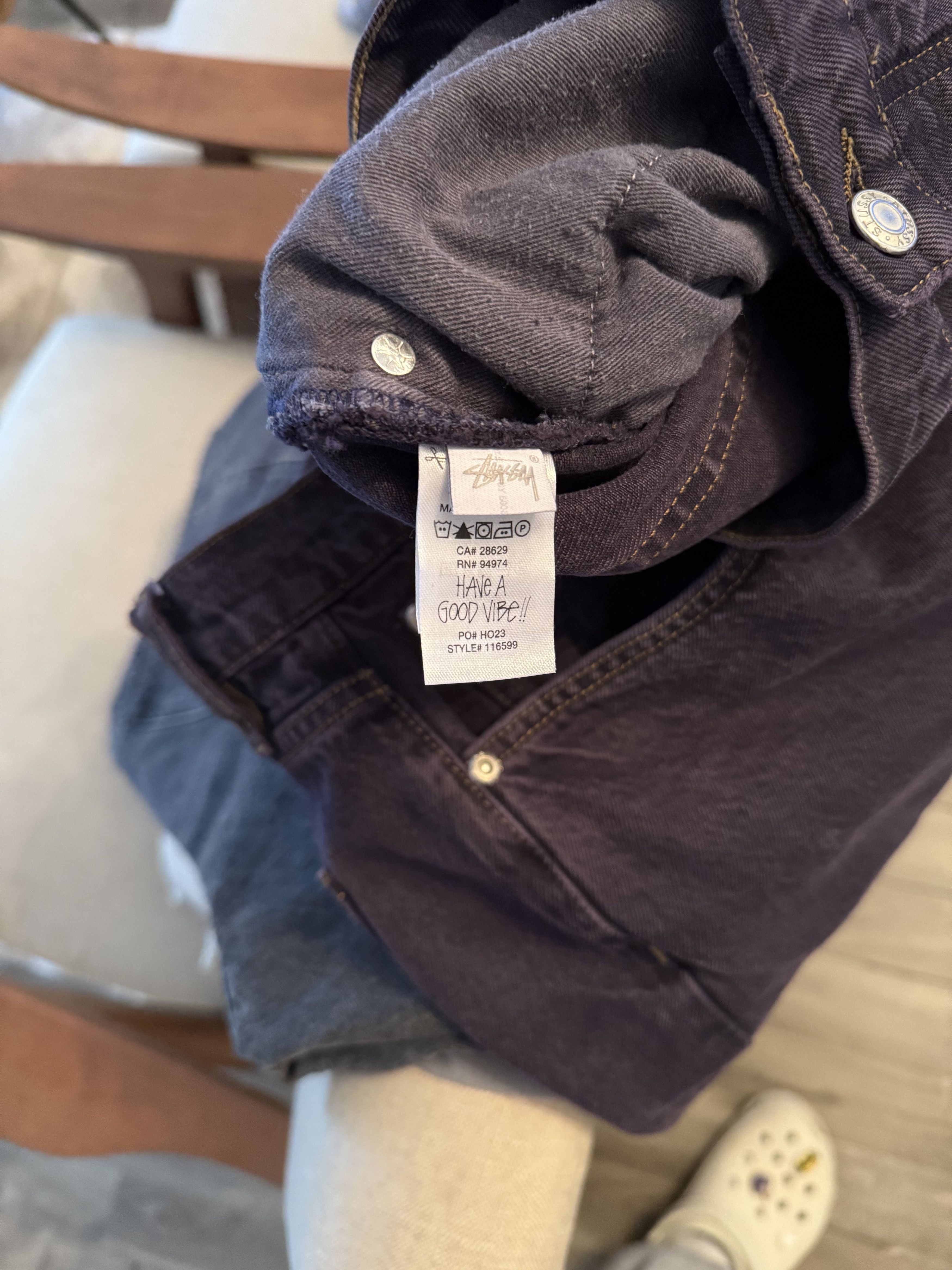 Stussy Stussy Big ol Jeans Purple Size US 38 / EU 54 - 9 Thumbnail