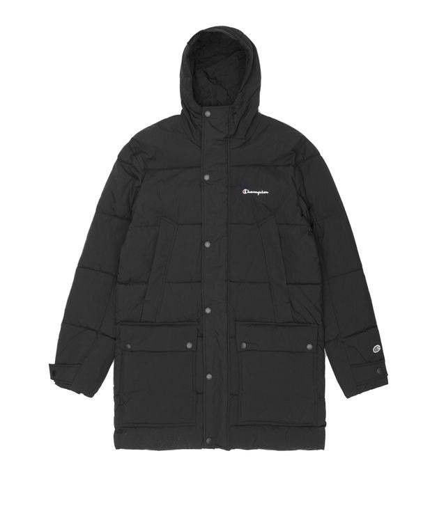 Champion Longline Hooded Popper Parka Black Size US L / EU 52-54 / 3 - 1 Thumbnail