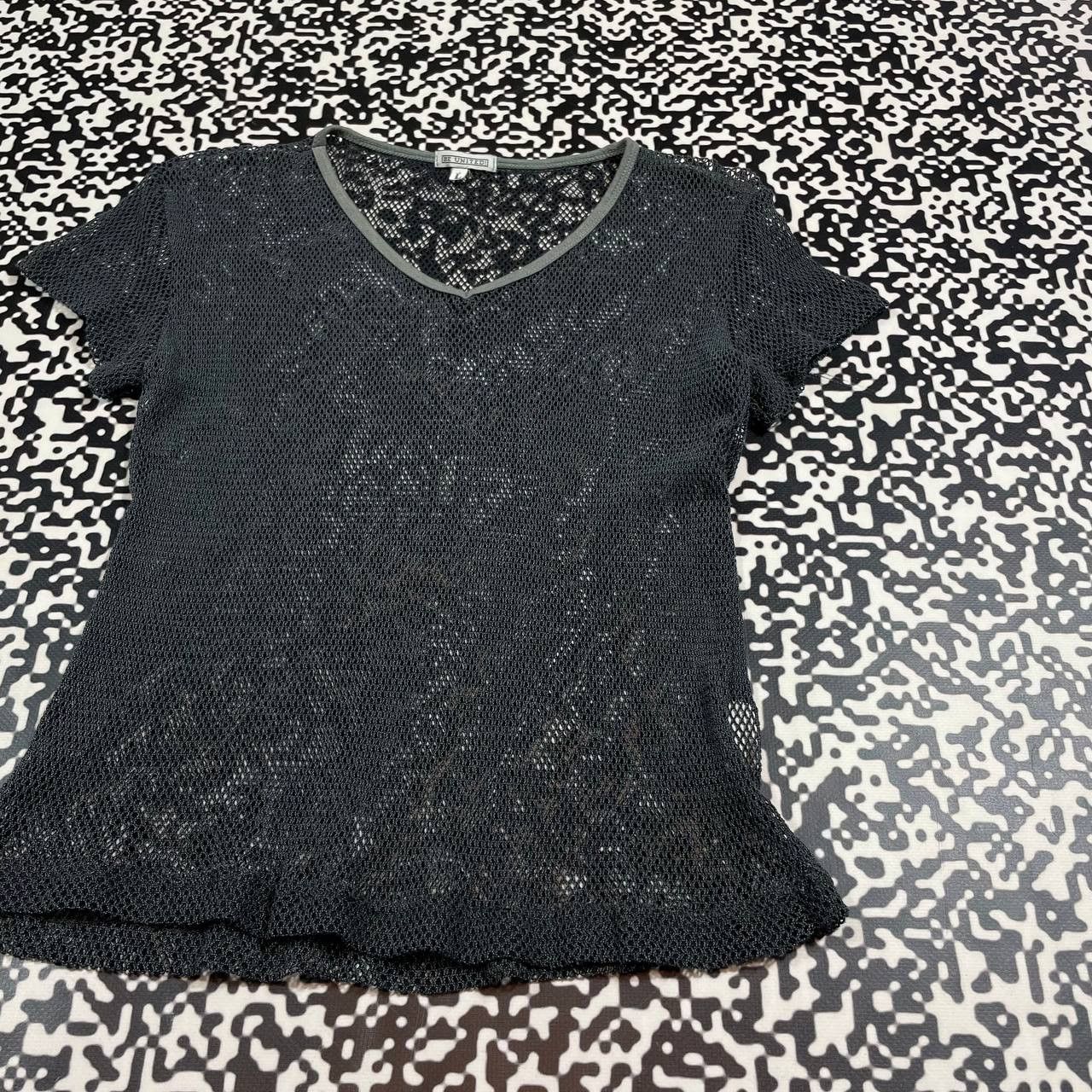 Japanese Brand Vintage Y2K Japanese Mesh Retro T-shirt Avant Garde Style Size M / US 6-8 / IT 42-44 - 6 Thumbnail