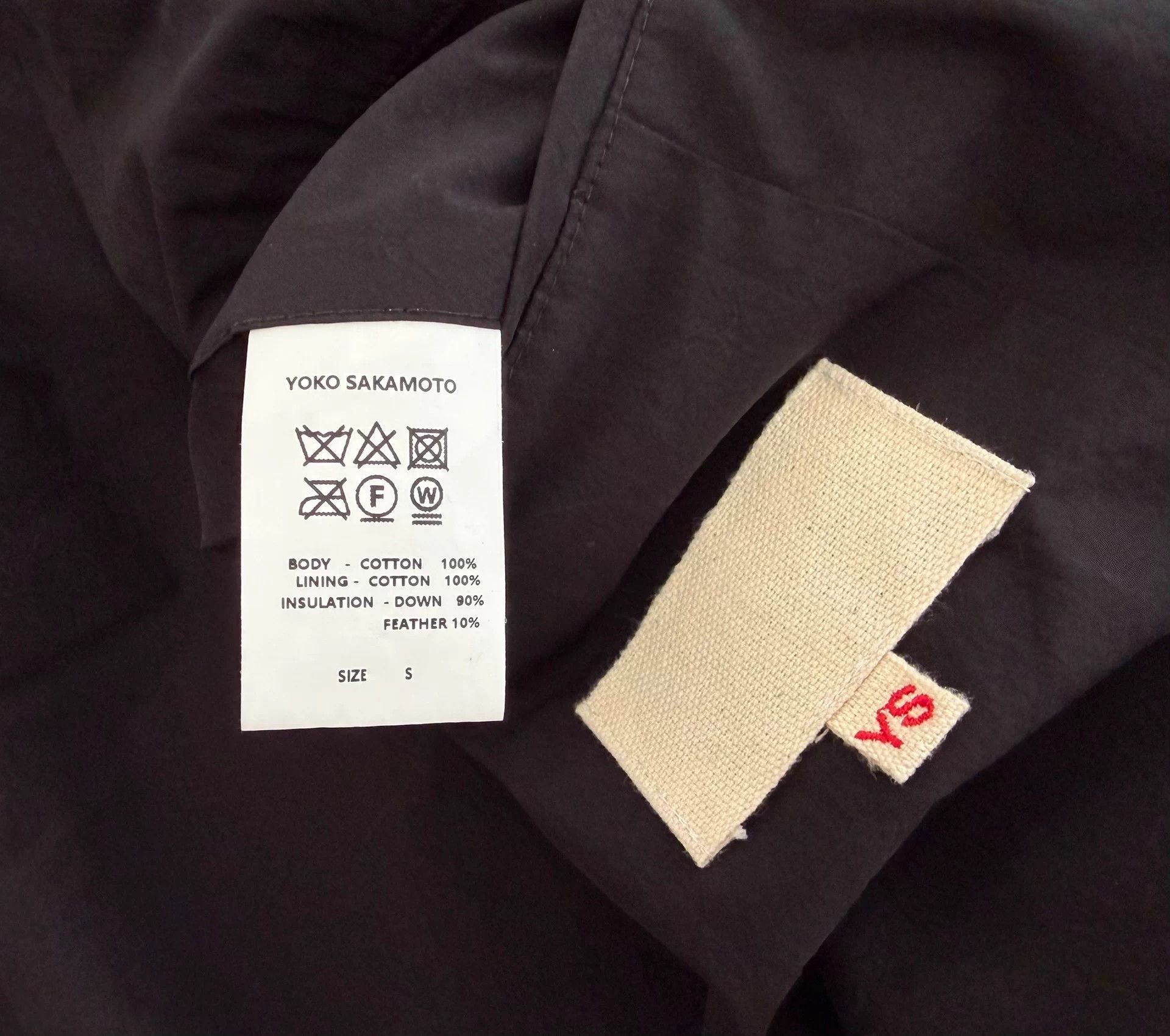 YOKO SAKAMOTO Yoko Sakamoto Down Jacket Black Oversized S Worn Once Size US S / EU 44-46 / 1 - 4 Thumbnail