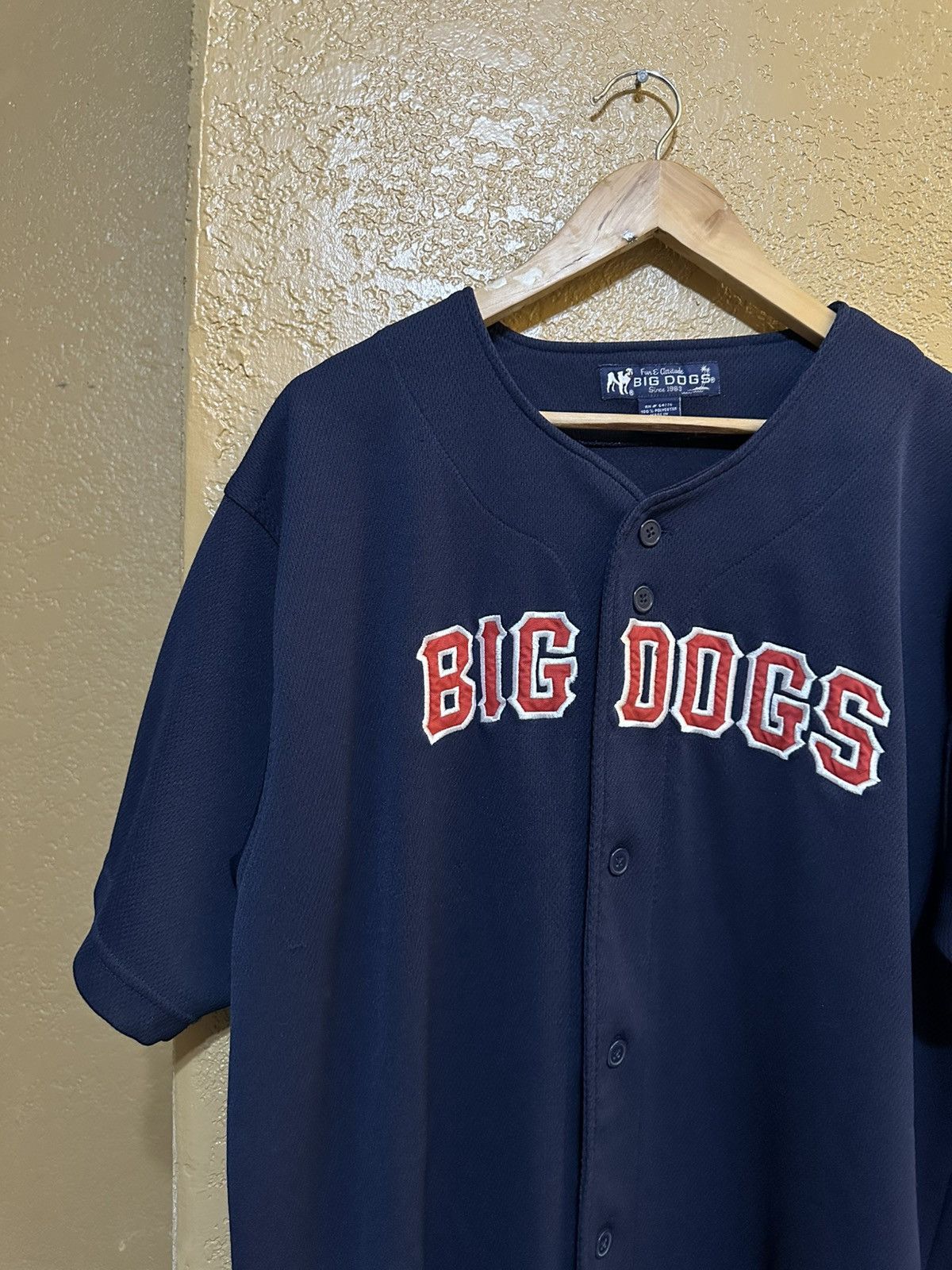 Vintage 📌 vintage Big Dogs baseball jersey xl Size US XL / EU 56 / 4 - 1 Thumbnail