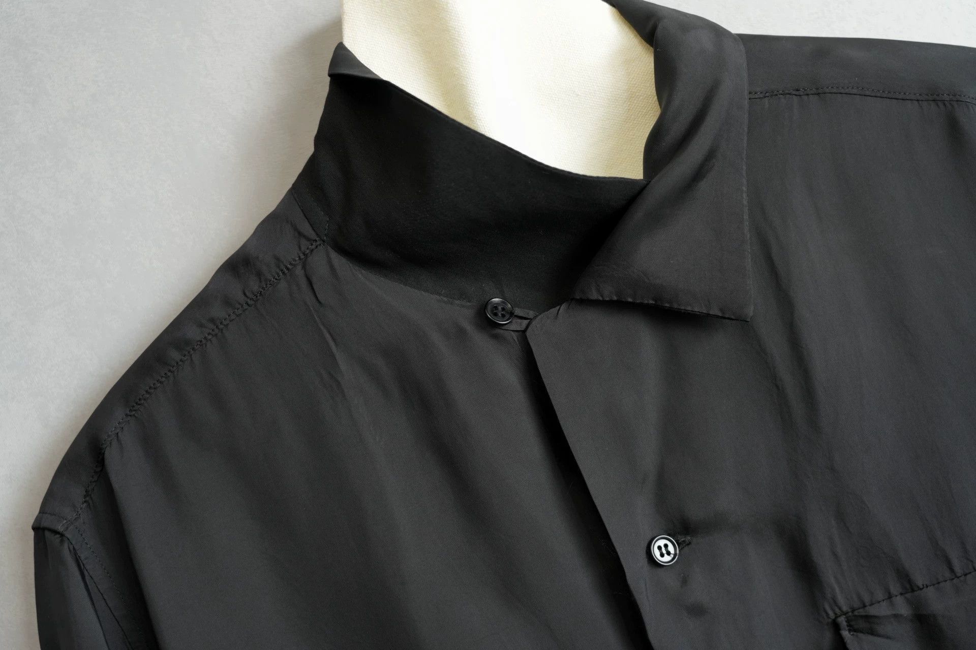 Yohji Yamamoto Yohji Yamamoto 10SS Cupro Short Sleeve Shirt Size US L / EU 52-54 / 3 - 3 Thumbnail