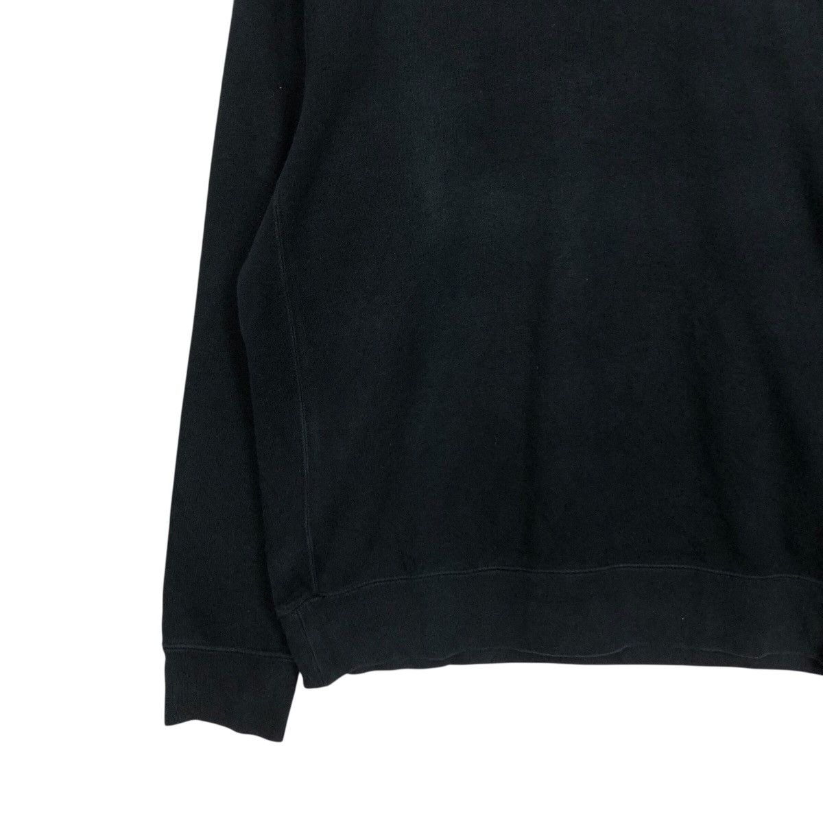 Nike 📌Vintage Sweatshirt Nike Big Logo Rich Black Size US M / EU 48-50 / 2 - 5 Thumbnail
