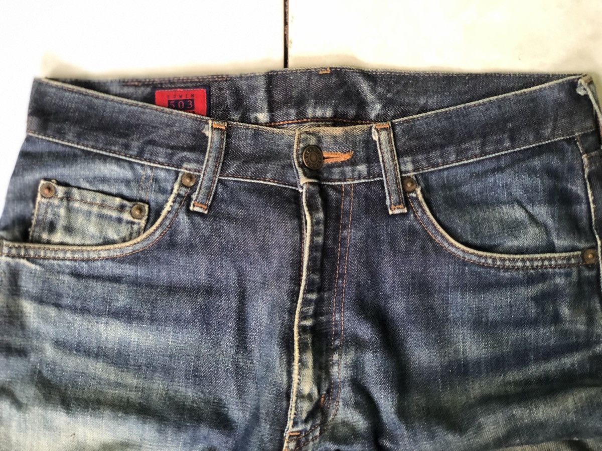 Edwin × Japanese Brand 🔥Edwin 503 Denim Jeans👖 Size US 30 / EU 46 - 9 Thumbnail