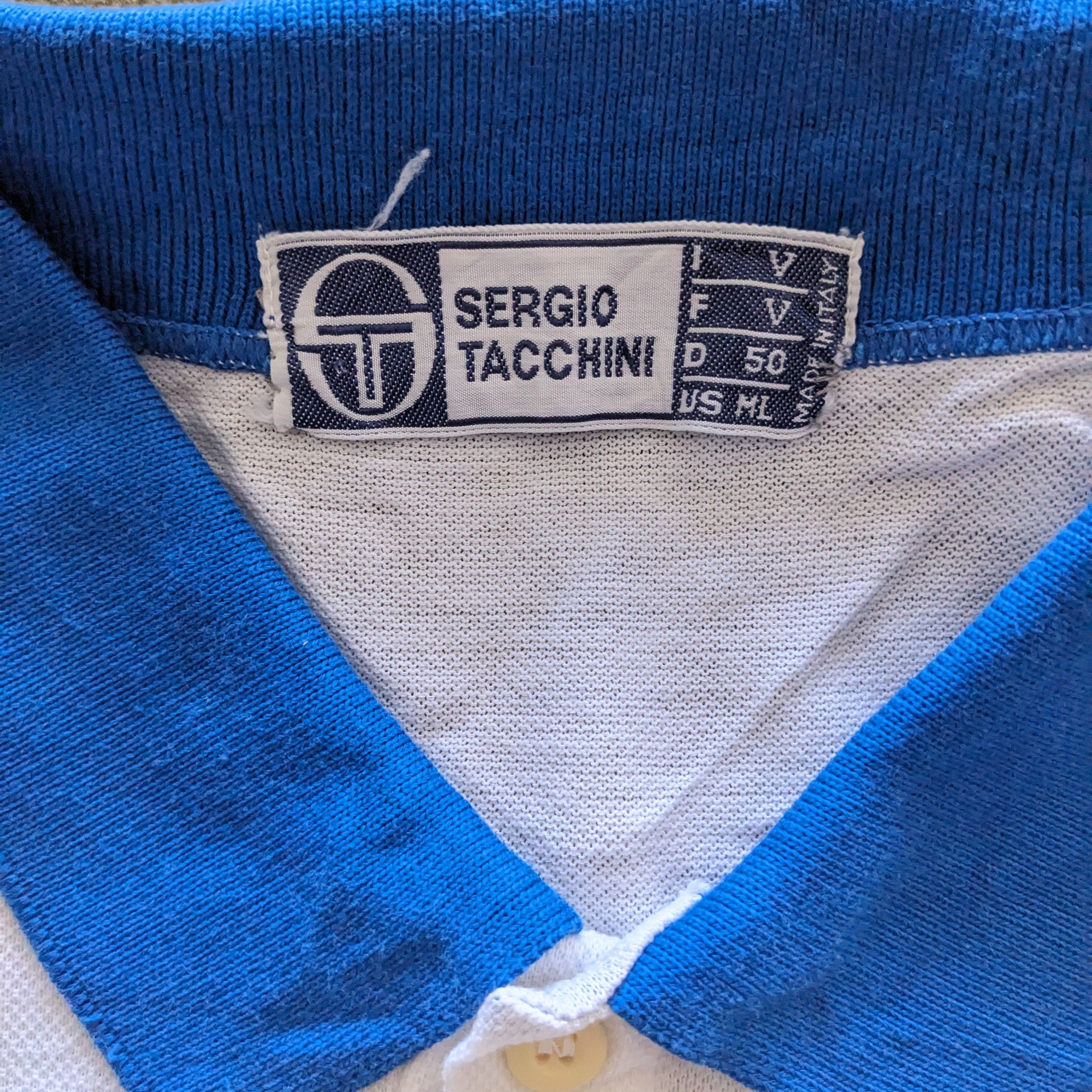 Sergio Tacchini Vintage SERGIO TACCHINI Polo Shirts Size US M / EU 48-50 / 2 - 5 Thumbnail