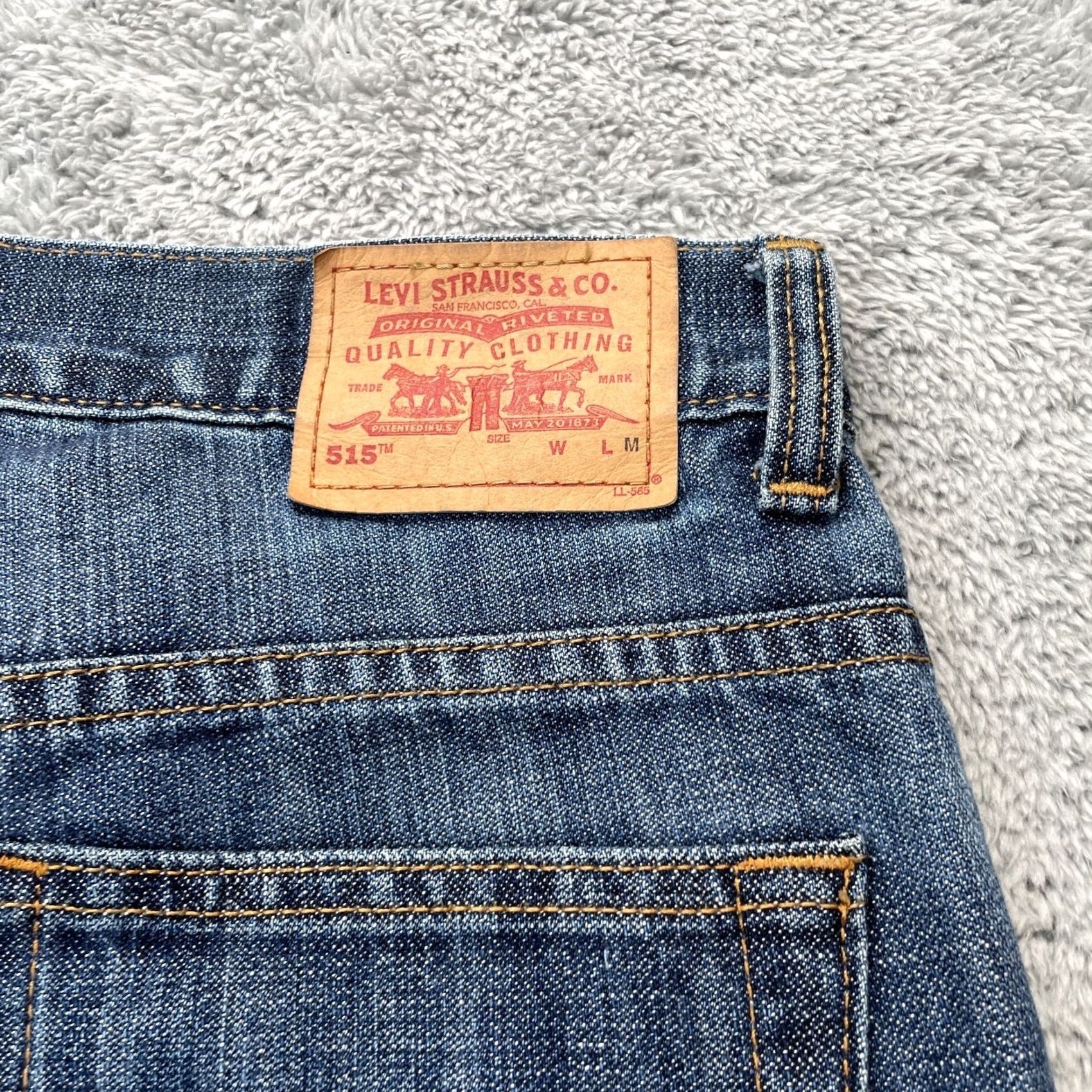 Levi's VINTAGE Levi's 515 Jeans Womens 6 Blue Bootcut Denim Low Rise Cotton Cowgirl Jeans Womens 6 Blue Bootcut Denim Low Rise Cotton Cowgirl Levi's 515 Size 28" / US 6 / IT 42 - 6 Thumbnail