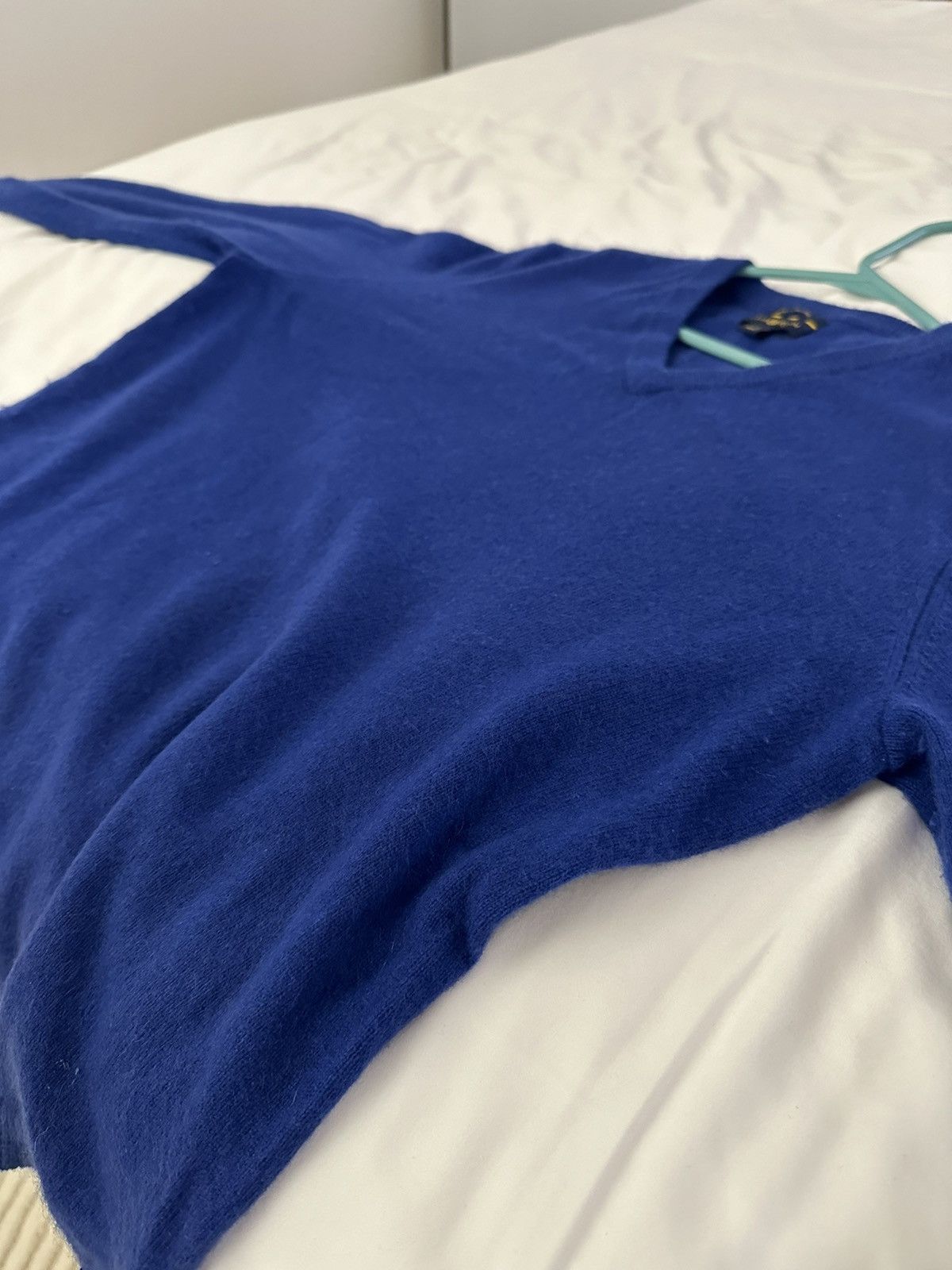 Club Room Club Room 100% Cashmere Sweater Blue Size US S / EU 44-46 / 1 - 5 Thumbnail