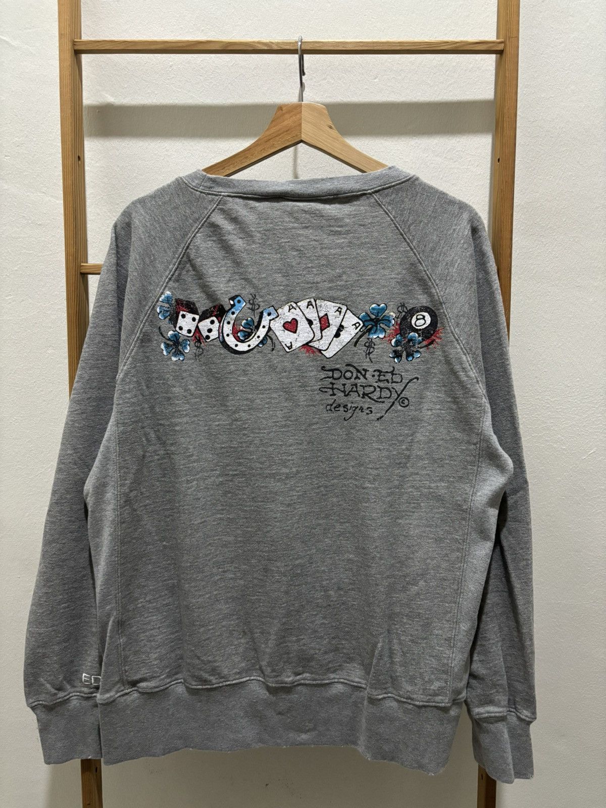 Ed Hardy Ed hardy Skull Winner Take All Sweatshirt Size US L / EU 52-54 / 3 - 3 Thumbnail