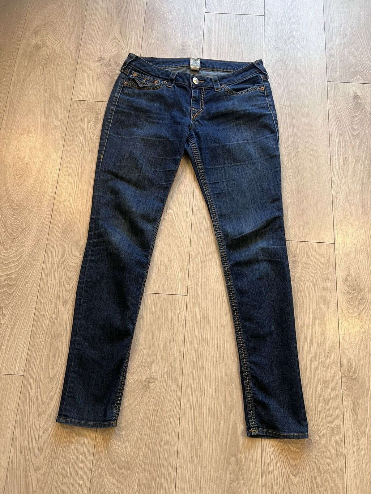 True Religion × Vintage Vintage True Religion Skinny Jeans Made In USA Denim Size US 31 - 7 Thumbnail