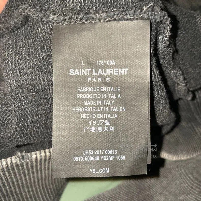 Saint Laurent Paris Saint Laurent Hooded Sweatshirt. Size US L / EU 52-54 / 3 - 4 Thumbnail