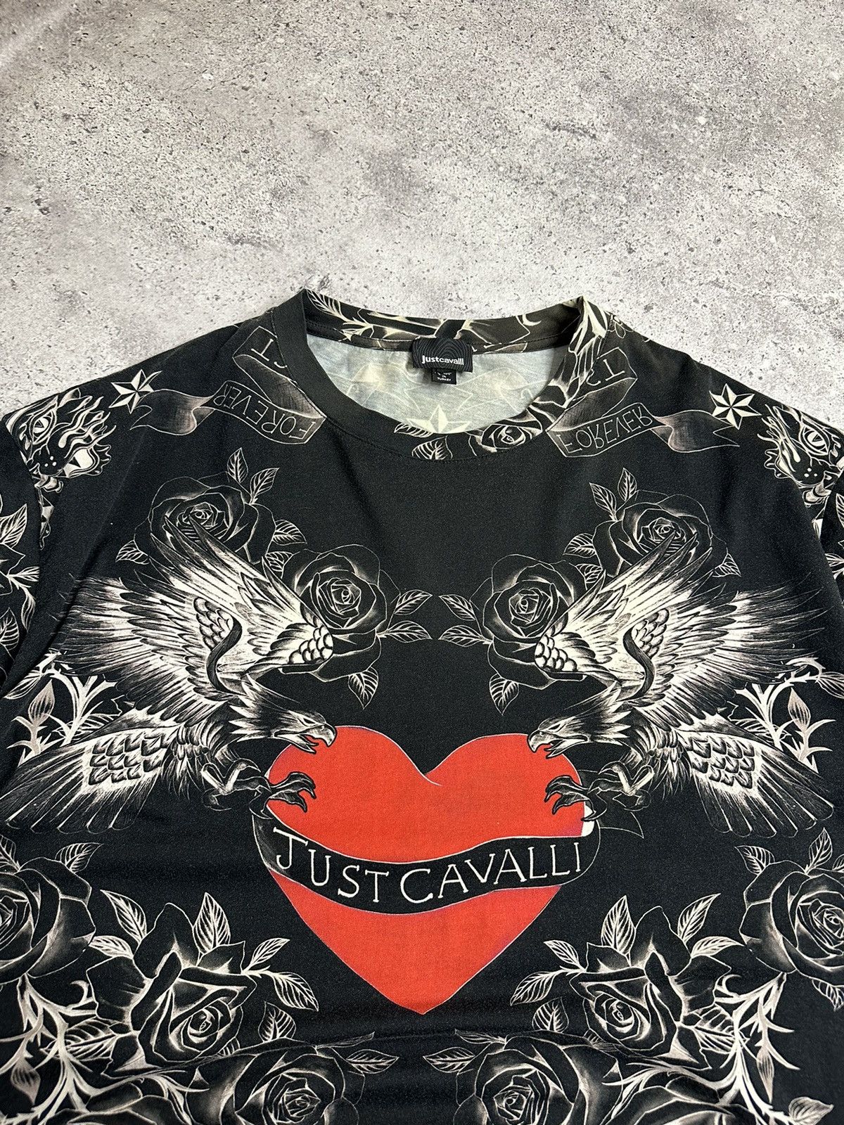 Just Cavalli Just Cavalli All Over Print Tattoo Jean Paul Gaultier Style Size US XL / EU 56 / 4 - 5 Thumbnail